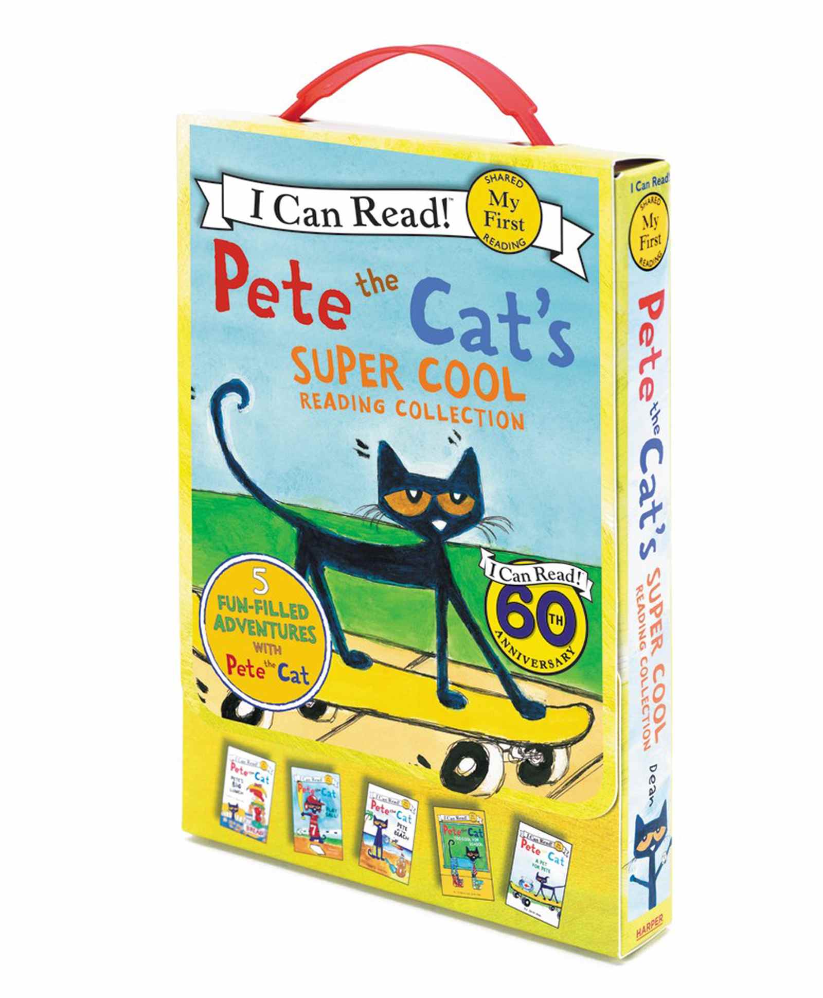 harper collins Usborne Pete The Cat's Super Reading Collection by David Williams Pack of 5 - English-picture-11