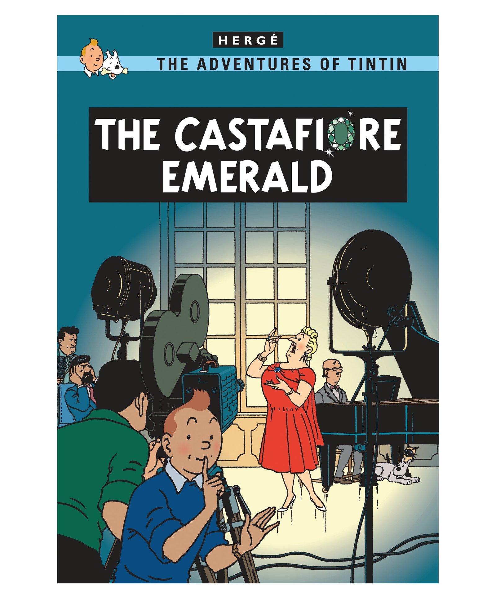 Harper Collins Adventures of Tintin: Castafiore Emerald Comic Story Book - English-image-37