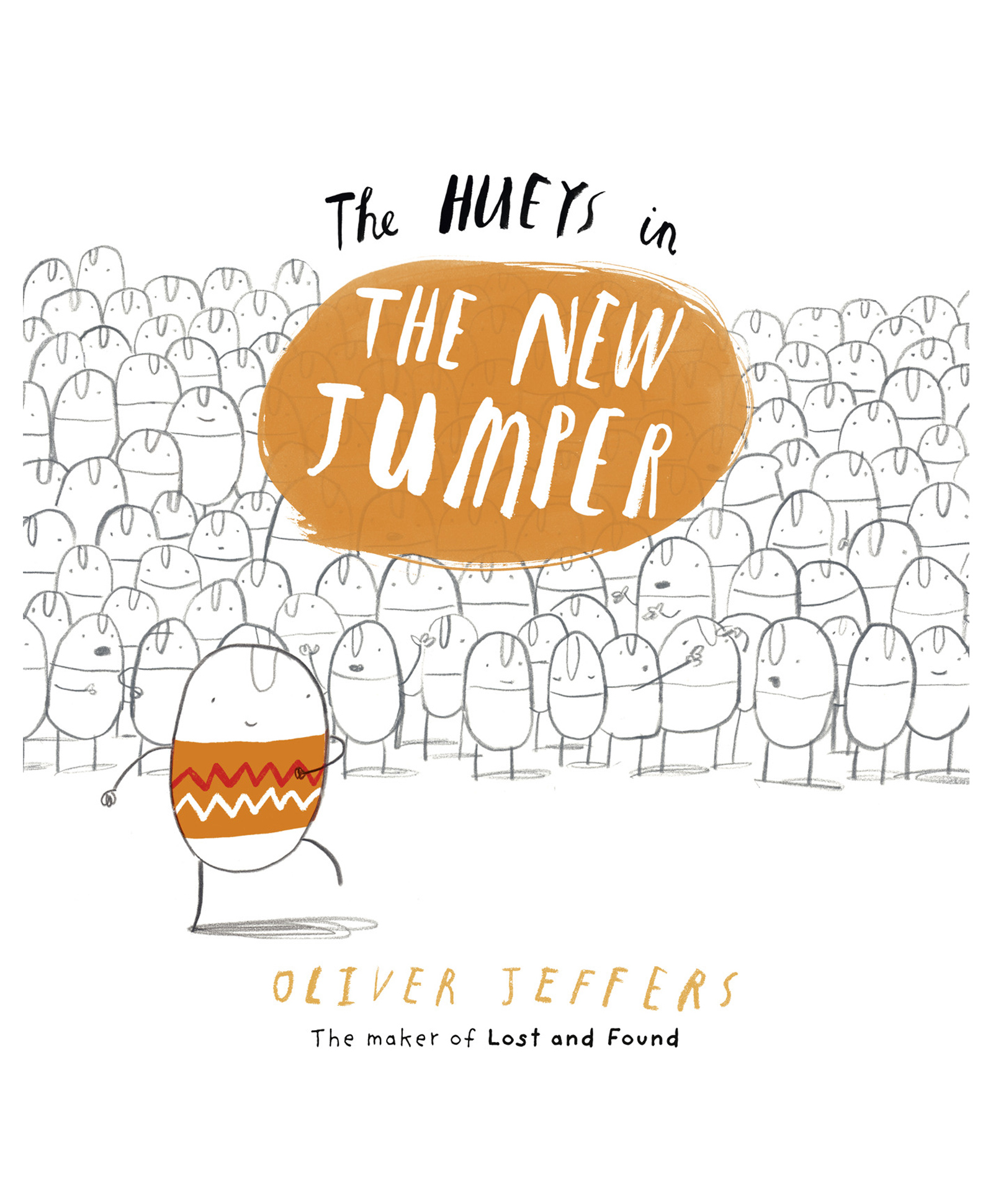 Usborne the Hueys the New Jumper Story Book By Oliver Jeffers - English-image-30