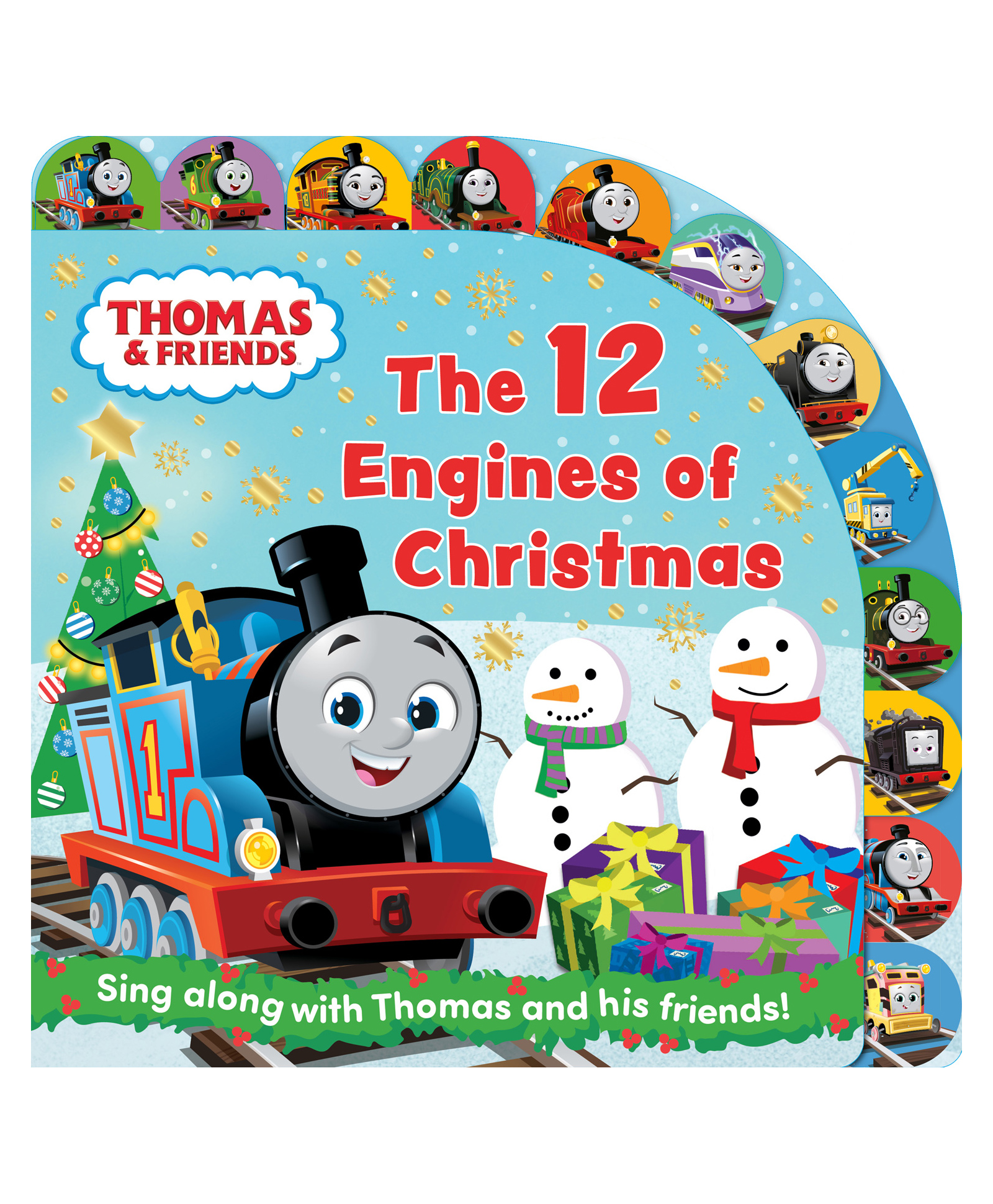farshore Thomas & Friends The 12 Engines Of Christmas Board Book - English-picture-10