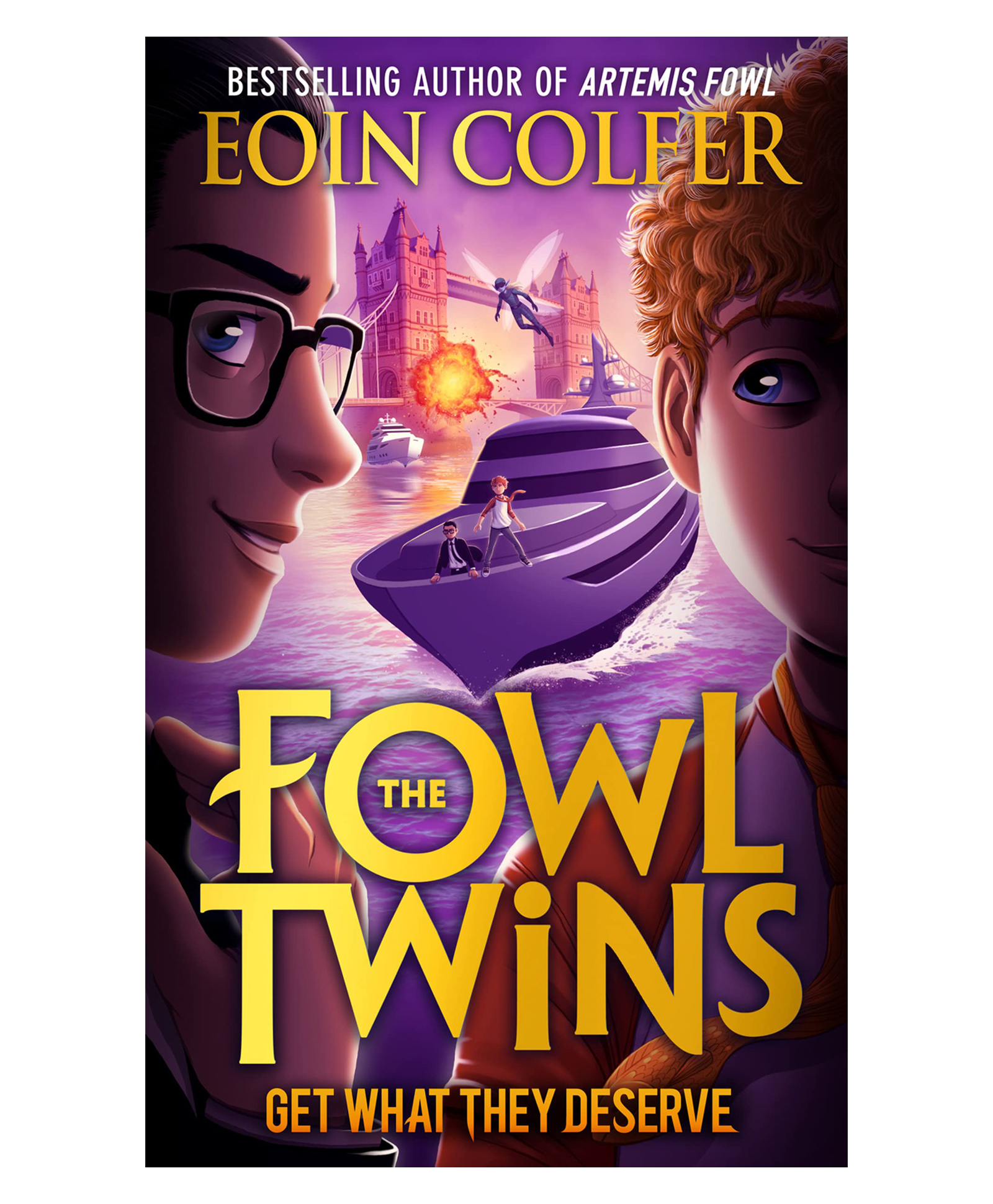 The Fowl Twins Get What They Deserve Story Book By Eoin Colfer- English