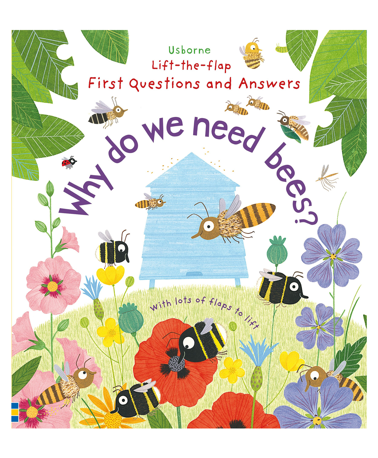 Usborne Lift The Flap First Questions And Answers Why Do We Need Bees Board Book - English-image-41