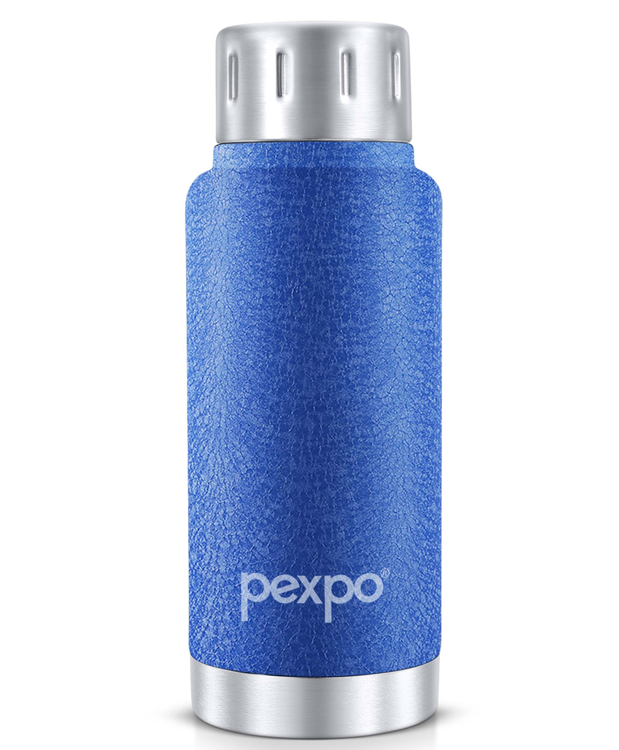 go24 Pexpo Cameo Hot & Cold 300ml Stainless Steel Water Bottle|Blue| Vacuum Insulated| Leak proof & BPA Free| Screw Cap| Office, School, Gym, & Travelling|Men, Women & Kids-picture-18