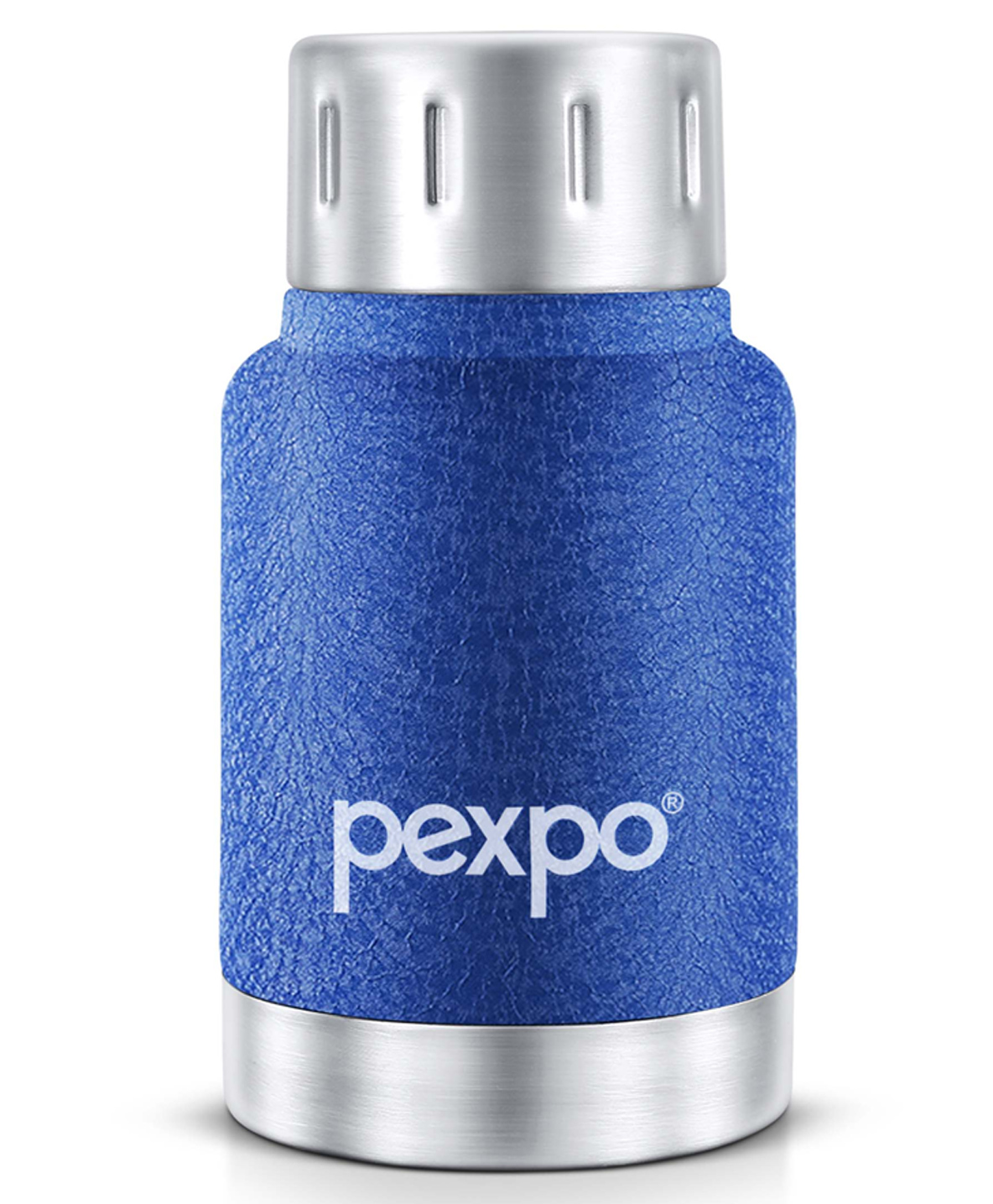 Pexpo Cameo Hot & Cold 160ml Stainless Steel Water Bottle|Blue| Vacuum Insulated| Leak proof & BPA Free| Screw Cap| Office, School, Gym, & Travelling|Men, Women & Kids-image-34