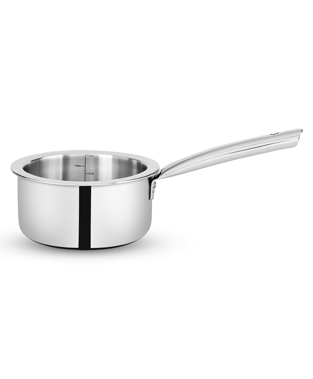 Bergner Tripro Triply Stainless Steel Saucepan/ Tea Pan / Milk Pan, 14 cm, 1.2 Litre-image-49