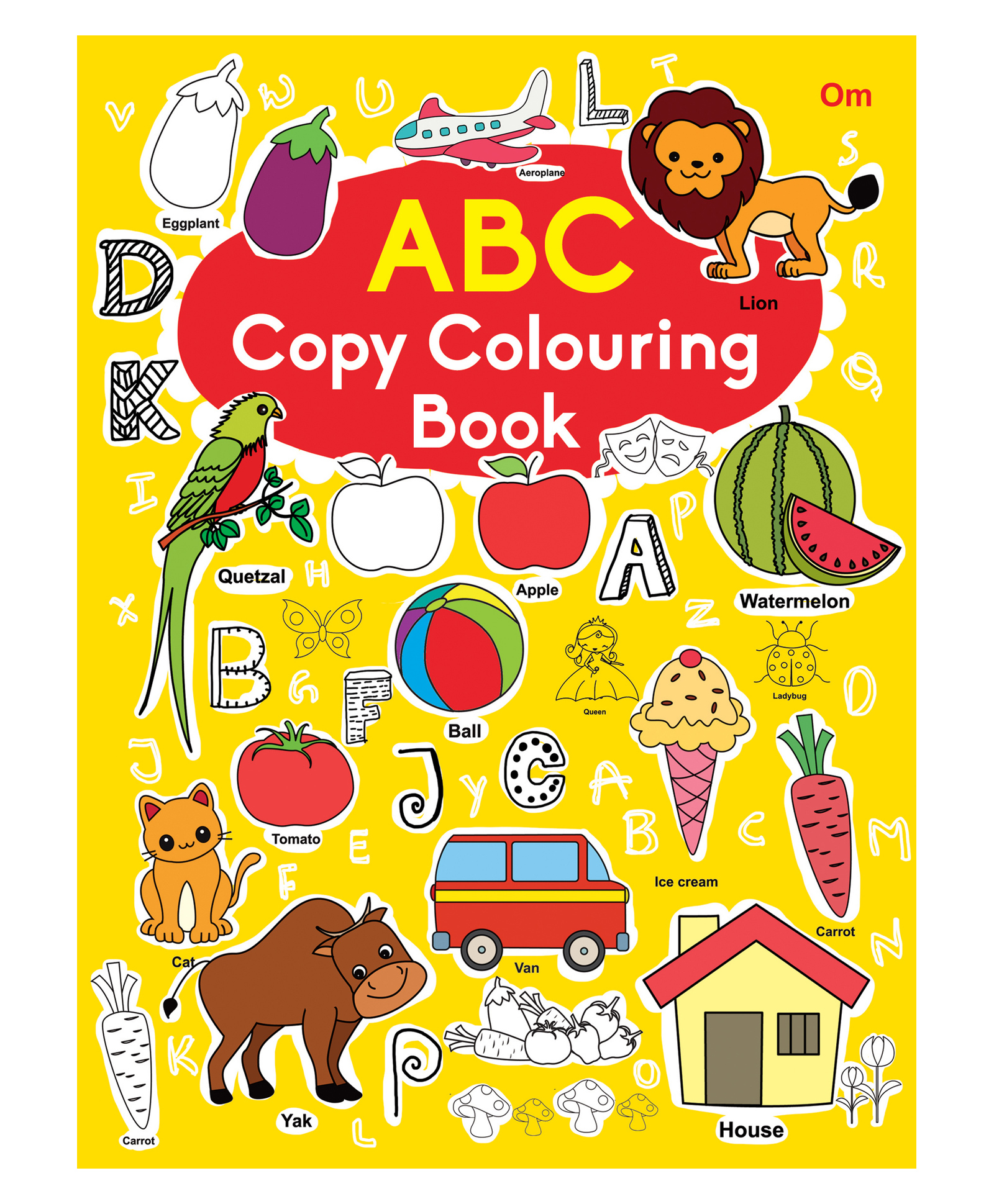 Copy Colouring Book ABC - English-image-45