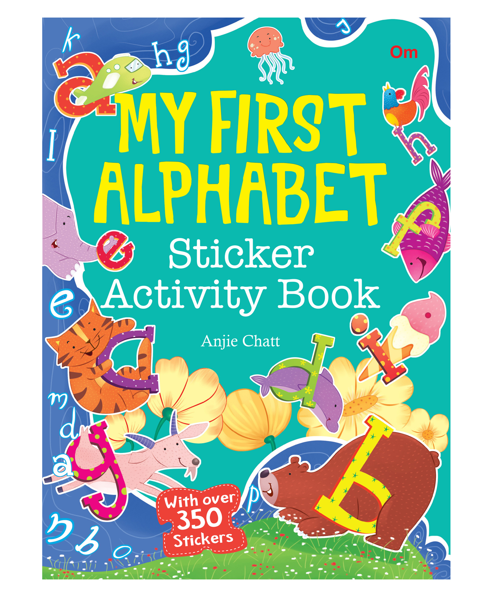 Activity book: My First Alphabets Sticker Activity Book - Sticker Book With 350 Stickers, English-image-48