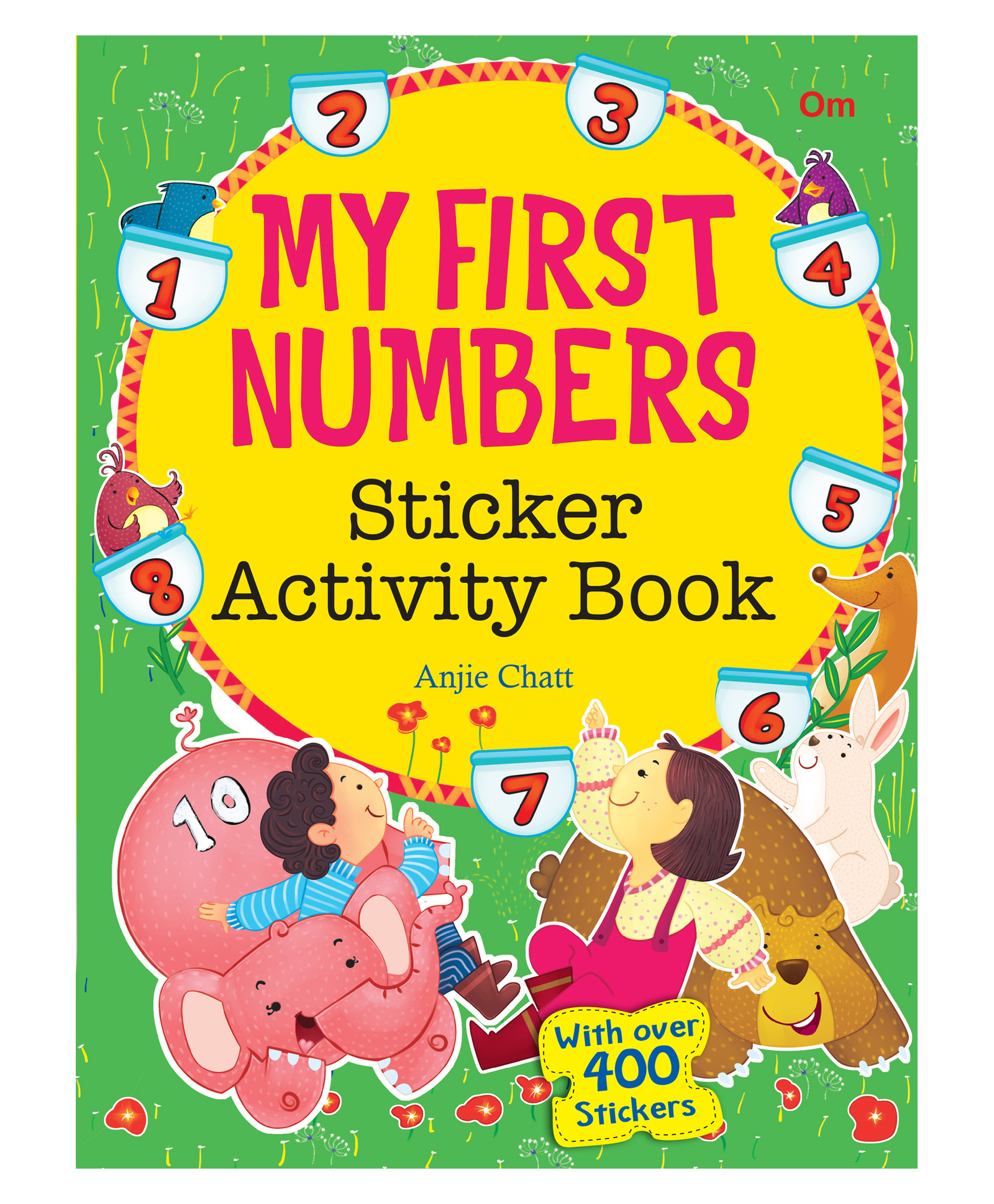 Activity book: My First Numbers Sticker Activity Book - Sticker Book With 350 Stickers, English-image-35