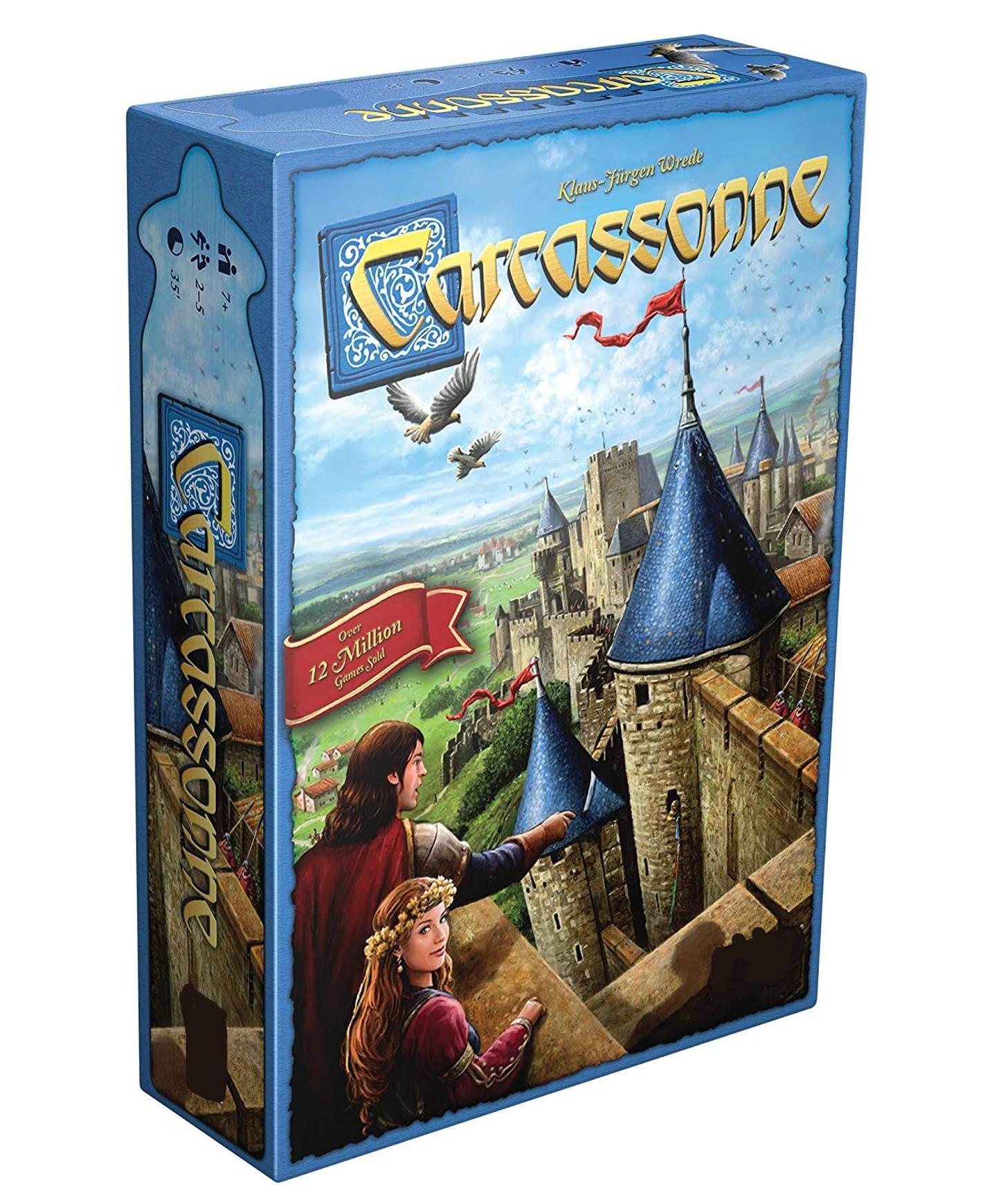 Awestuffs Carcassonne Board Game | Board Game for Adults and Family | Strategy Board Game | Medieval Adventure Board Game | Ages 7 and up | 2-5 Players-picture-44