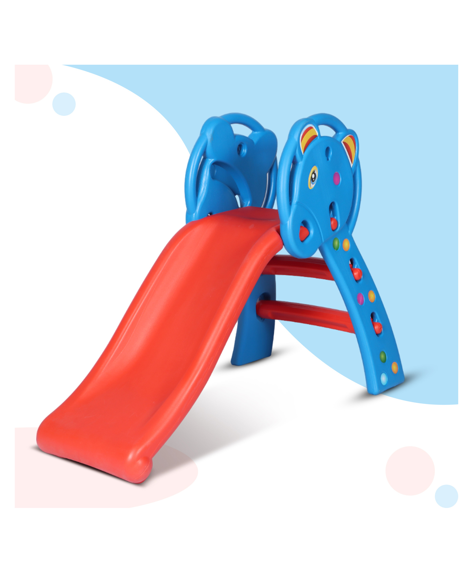 toyplus Toy Plus Freestanding Foldable Slide - Blue-picture-21