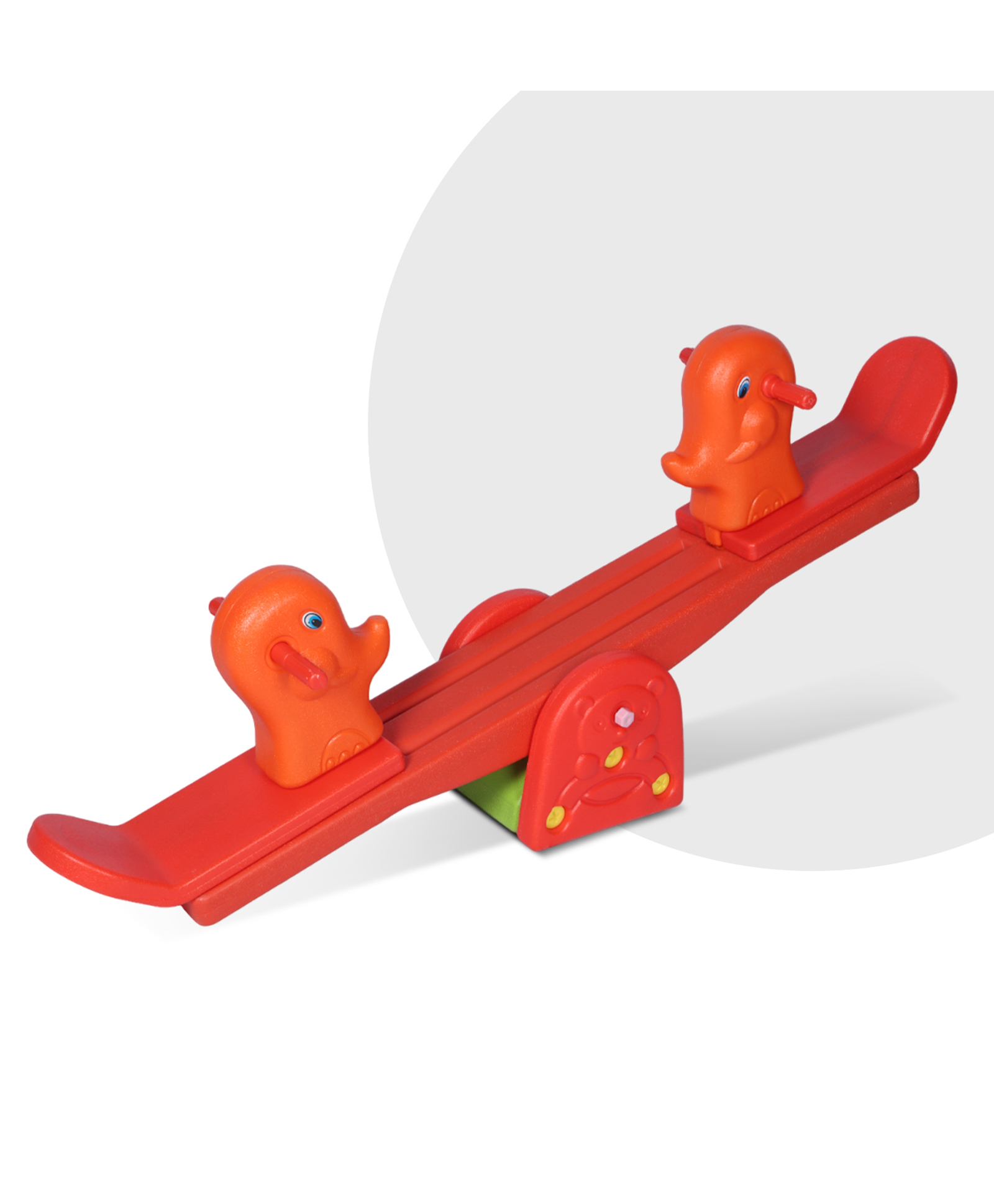 Toyplus Elephant Design See Saw - Multicolor-picture-13