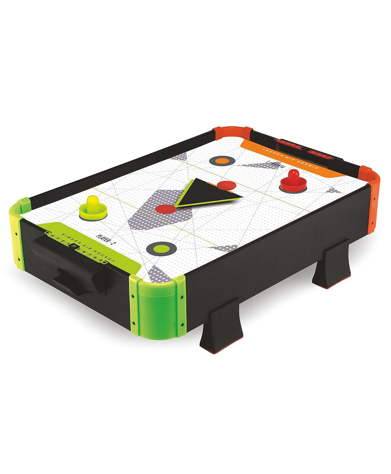 Fantasy India Air Hockey Game Air Hockey Table Ice Hockey Game 220V Electric Wall Adapter Powered Indoor Game (52cm X 32cm X 15cm)-picture-17