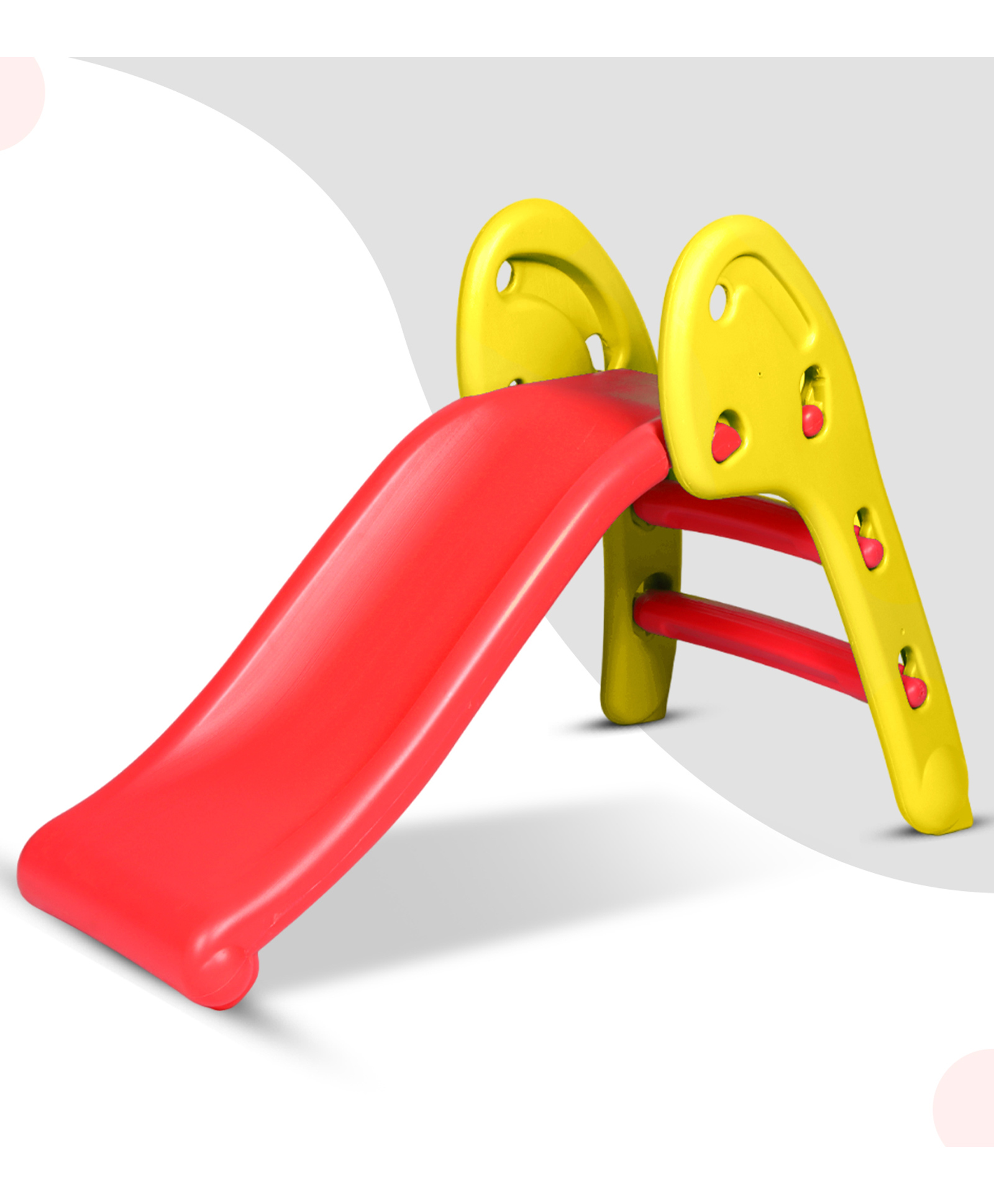 toyplus Toy Plus Foldable Garden Slide - Yellow-picture-14
