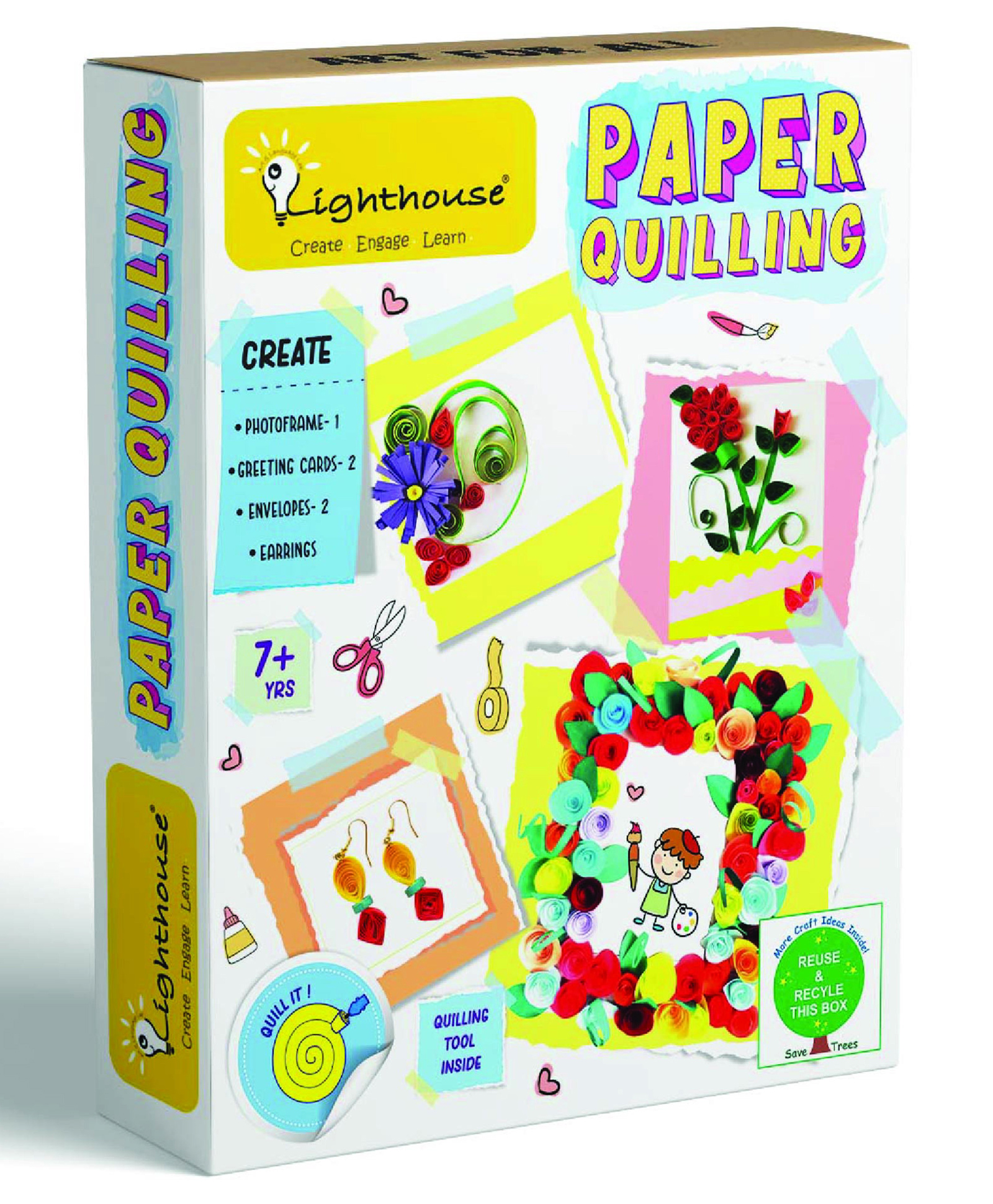 lighthouse Lighthouse: Paper Quilling - Multicolor-picture-34