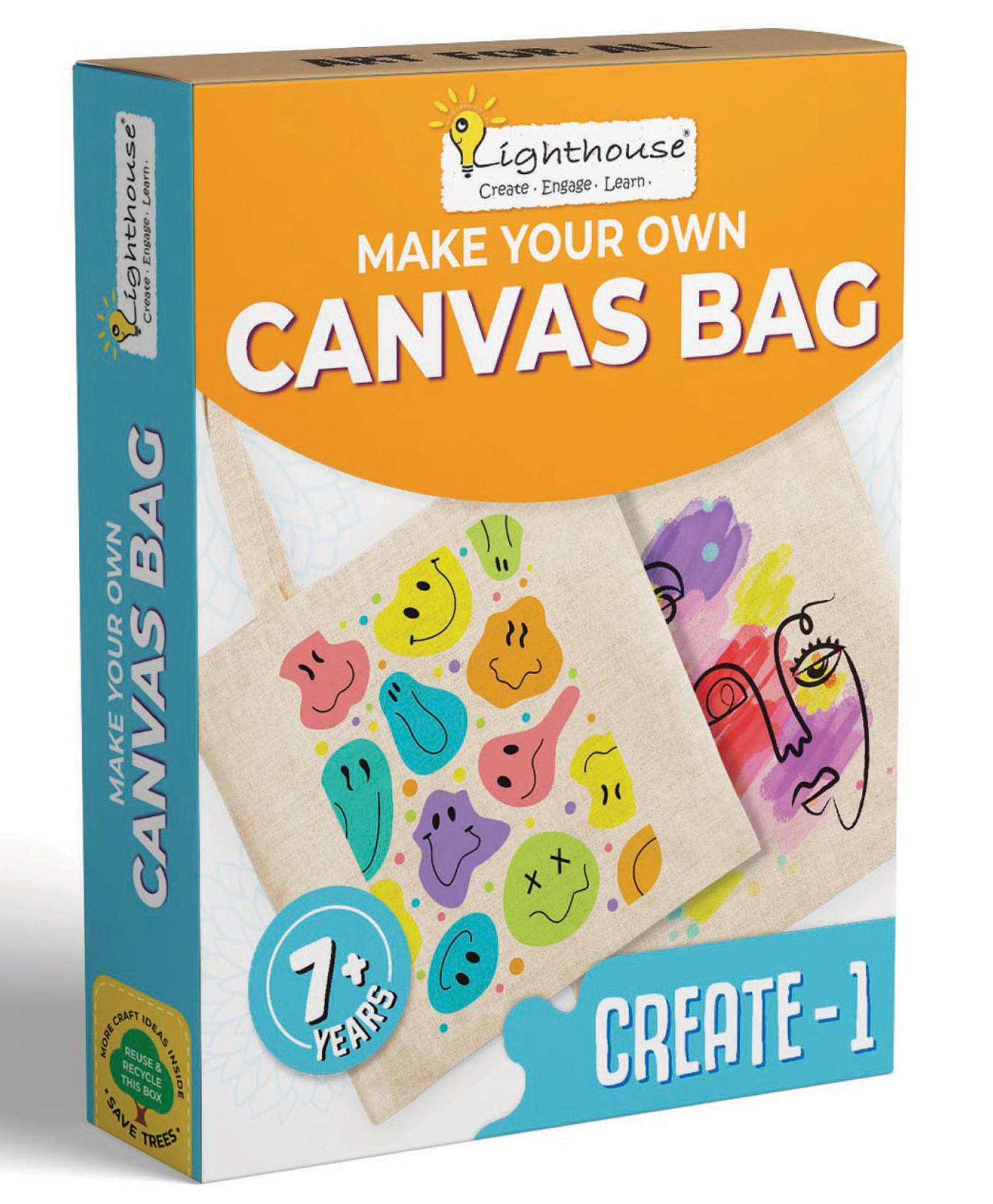 Lighthouse Make you own: Canvas bag-picture-18