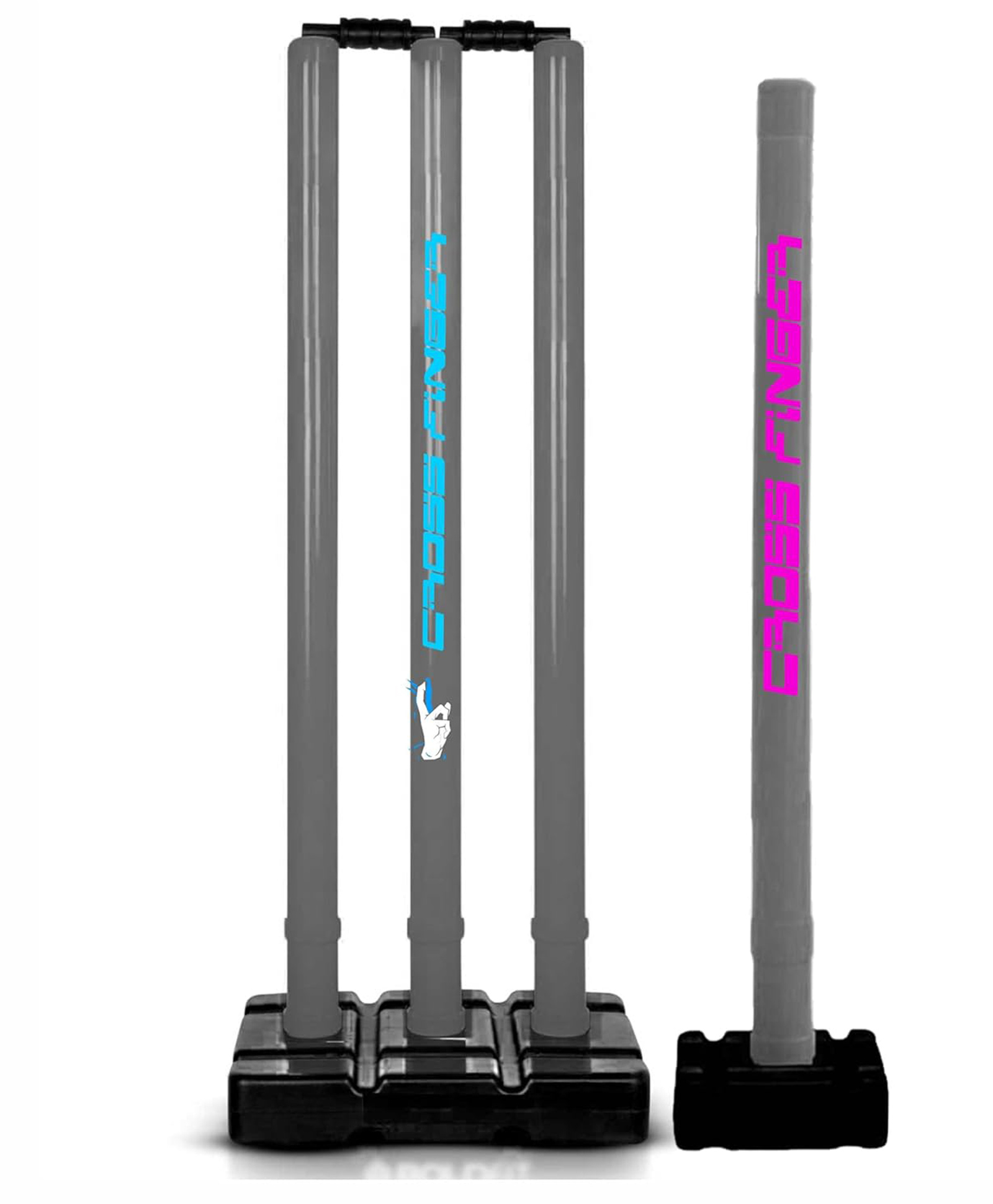 Jaspo Anime Premium Plastic Stumps Set for All Ages- Ideal for Boys, Girls, and Adults- Durable and Fun Cricket wicket set-image-2