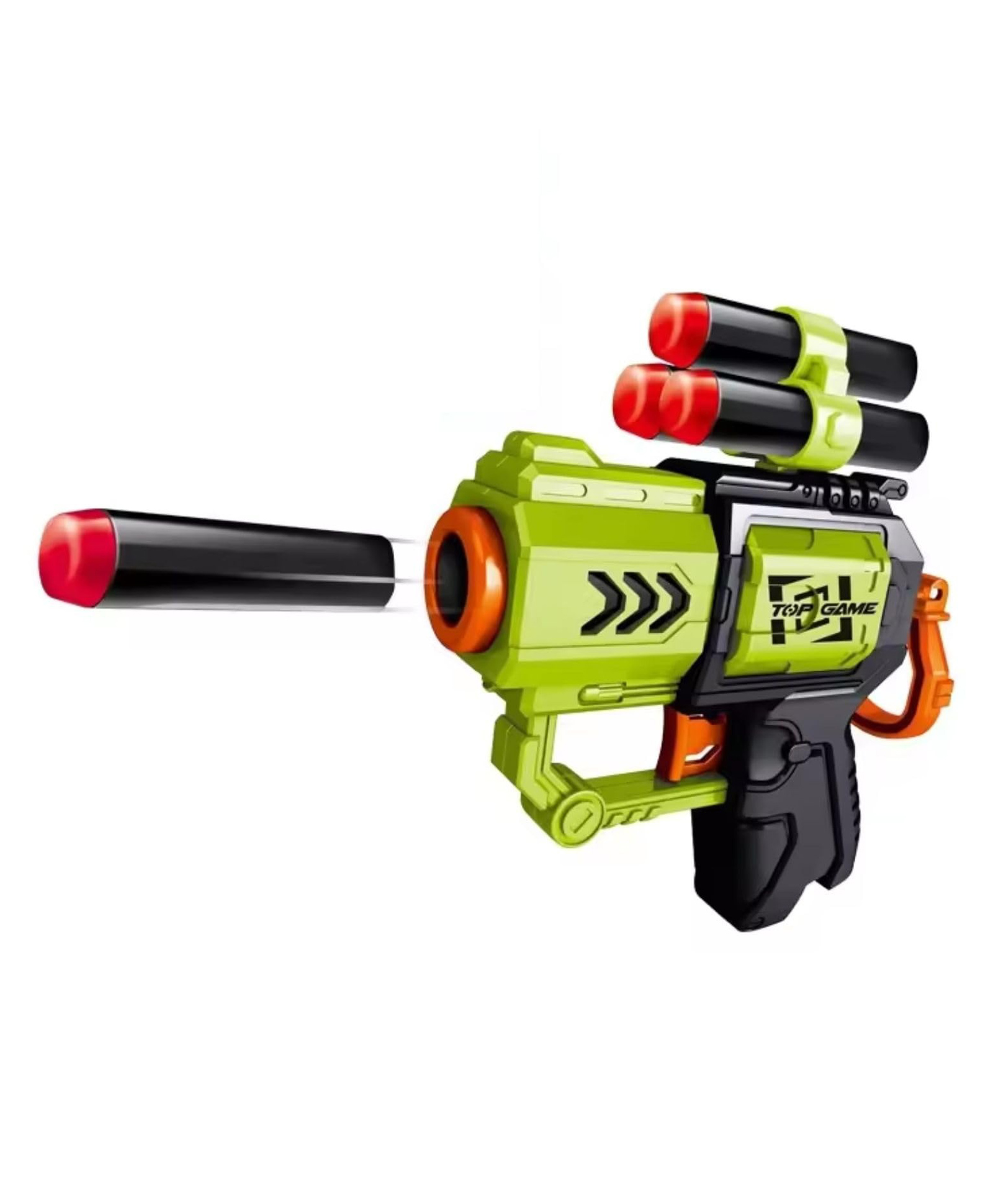 Bunie Shooting Gun Toy with 4 Foam Bullets  Multicolor-image-24