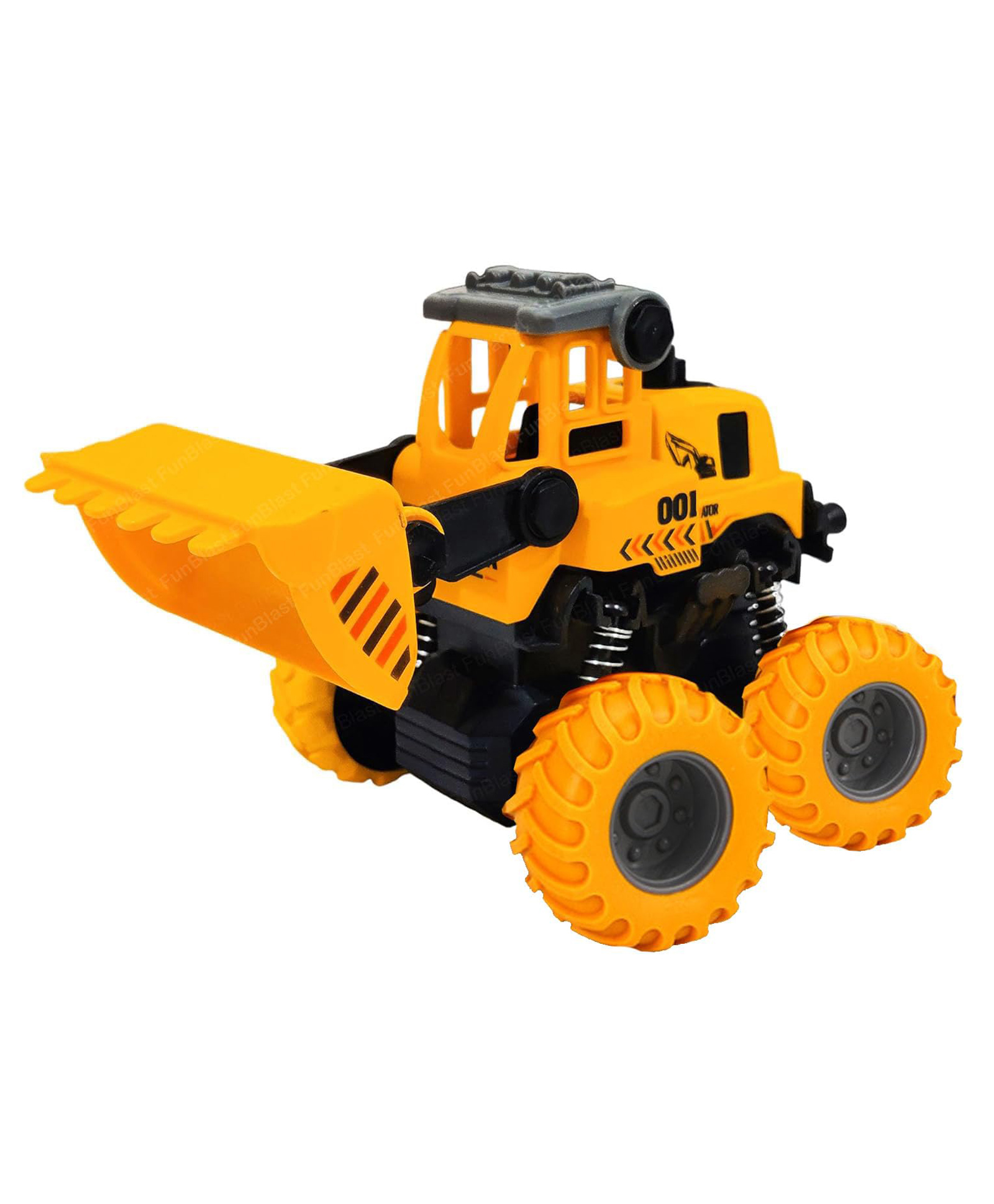 Bunie Front Loader Construction Truck Toy for Kids  Multicolor-image-3