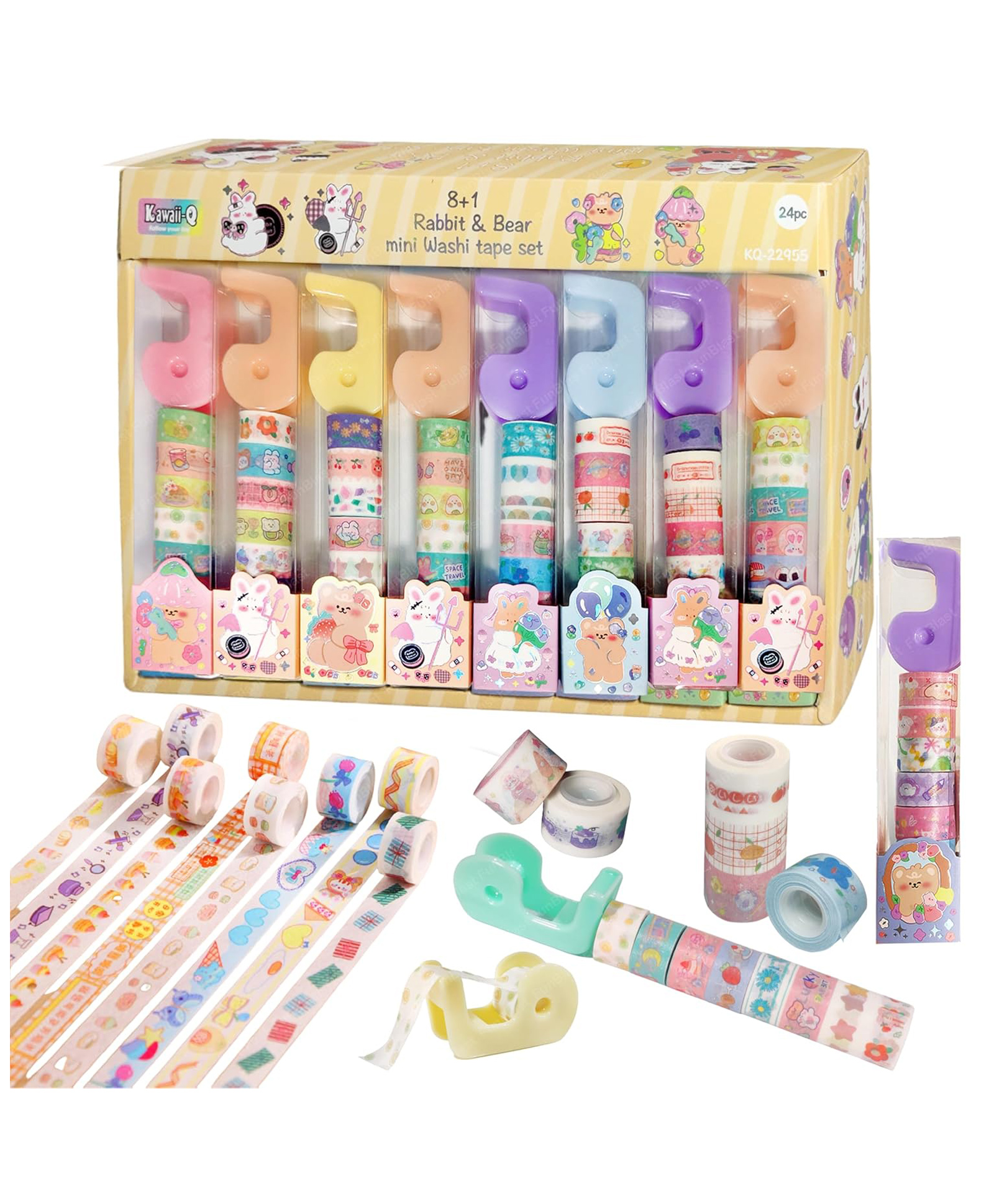 Bunie Mini Decorative Masking with Dispenser  Multicolor-image-47