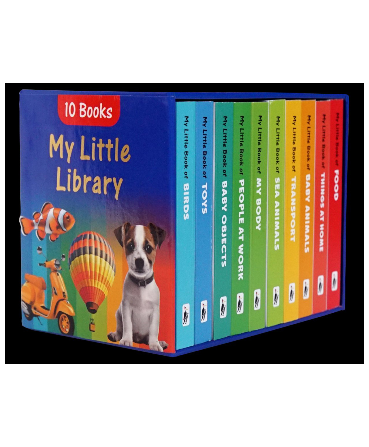 My Little Library- Boxset of 10 Board Books for Kids-image-5