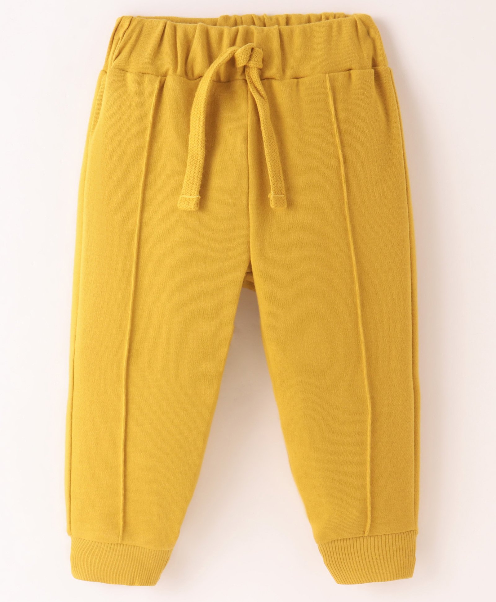 Zero Interlock Knit Full Length Lounge Pant - Lime Yellow-image-11