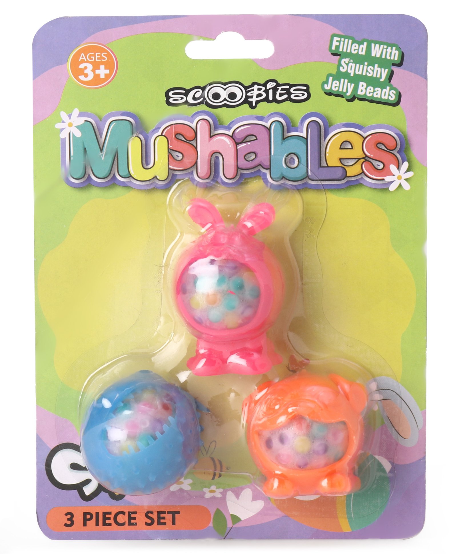 SCOOBIES  Mushables  Giant Mushy Animal Bath Toy with Jelly Beads Pack of 3 - Multicolor-picture-11
