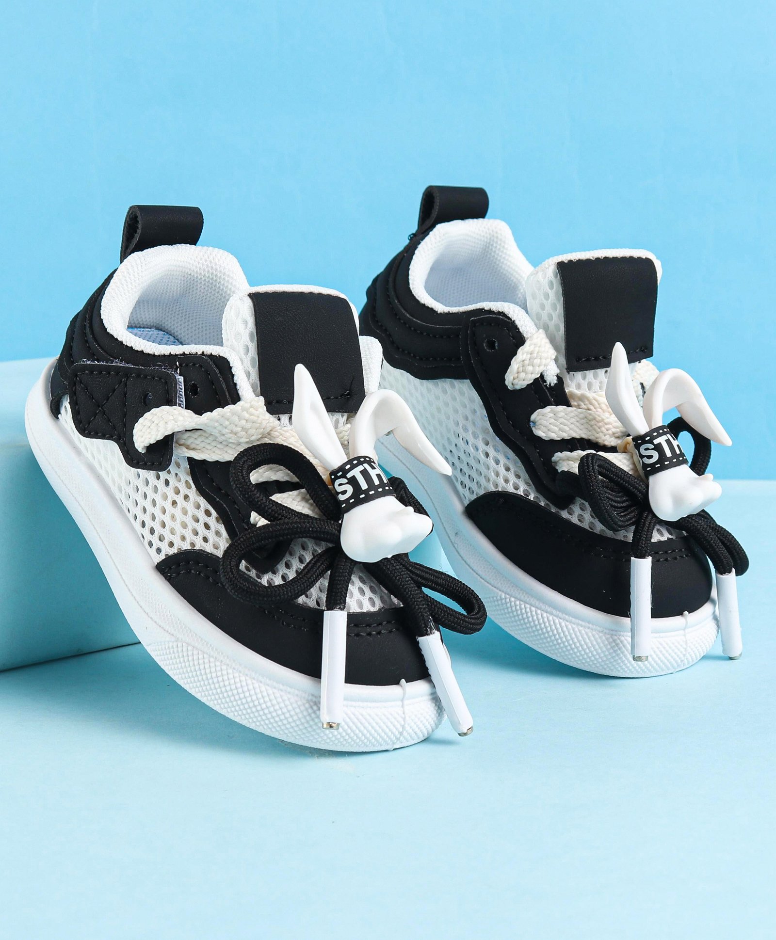 Babyoye Lace Up Casual Shoes - Black-picture-25