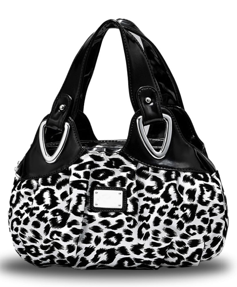 SYGA Women's Printed PU Leather Hobo Bag, Multiple Colors and Patterns, Crossbody Shoulder(LEOPARD PRINT)-image-4