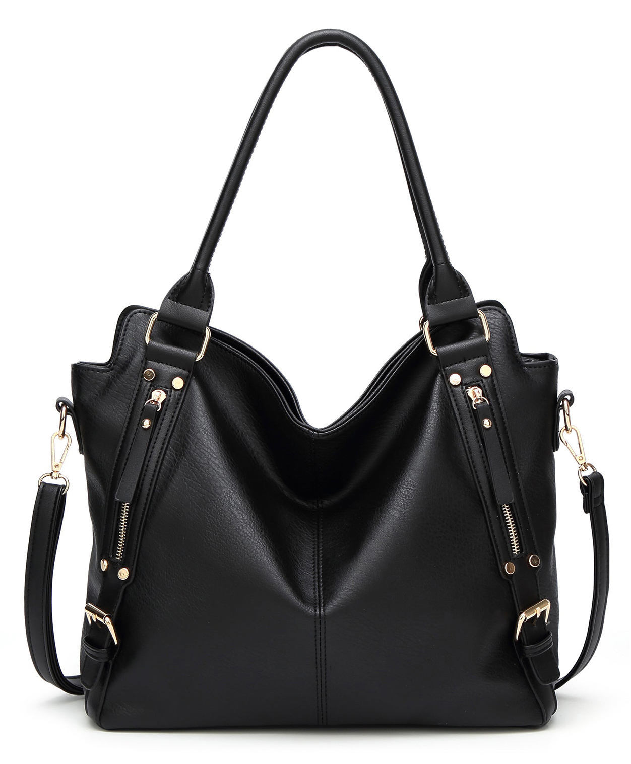 SYGA Women's Tote Bag, Large Capacity, Crossbody or Shoulder Style(Black)-picture-22