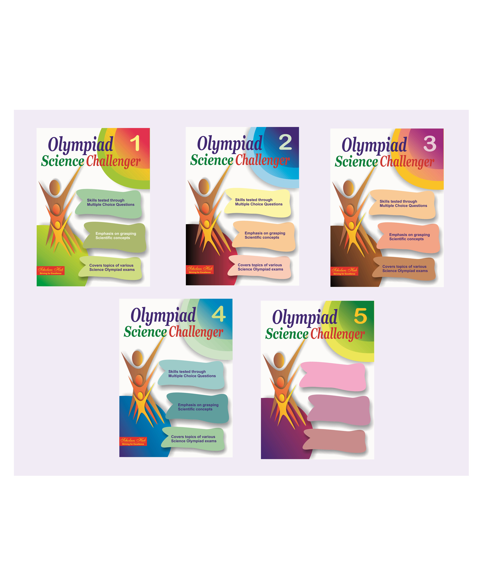 Scholars Hub Science Olympiad Challenger Class 1-5 Set of 5 Books- English-image-16