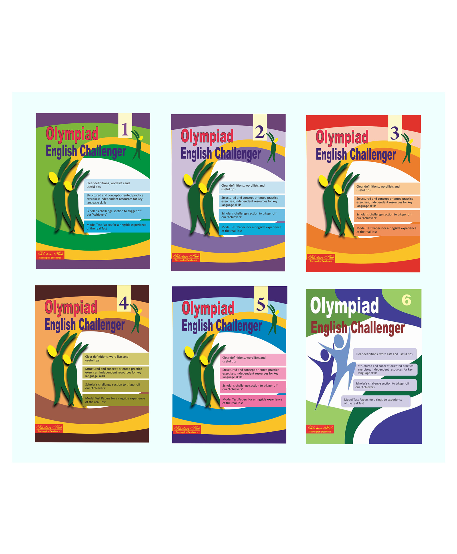 Scholars Hub English Olympiad Challenger Class 1-6 Set of 6 -English-image-17