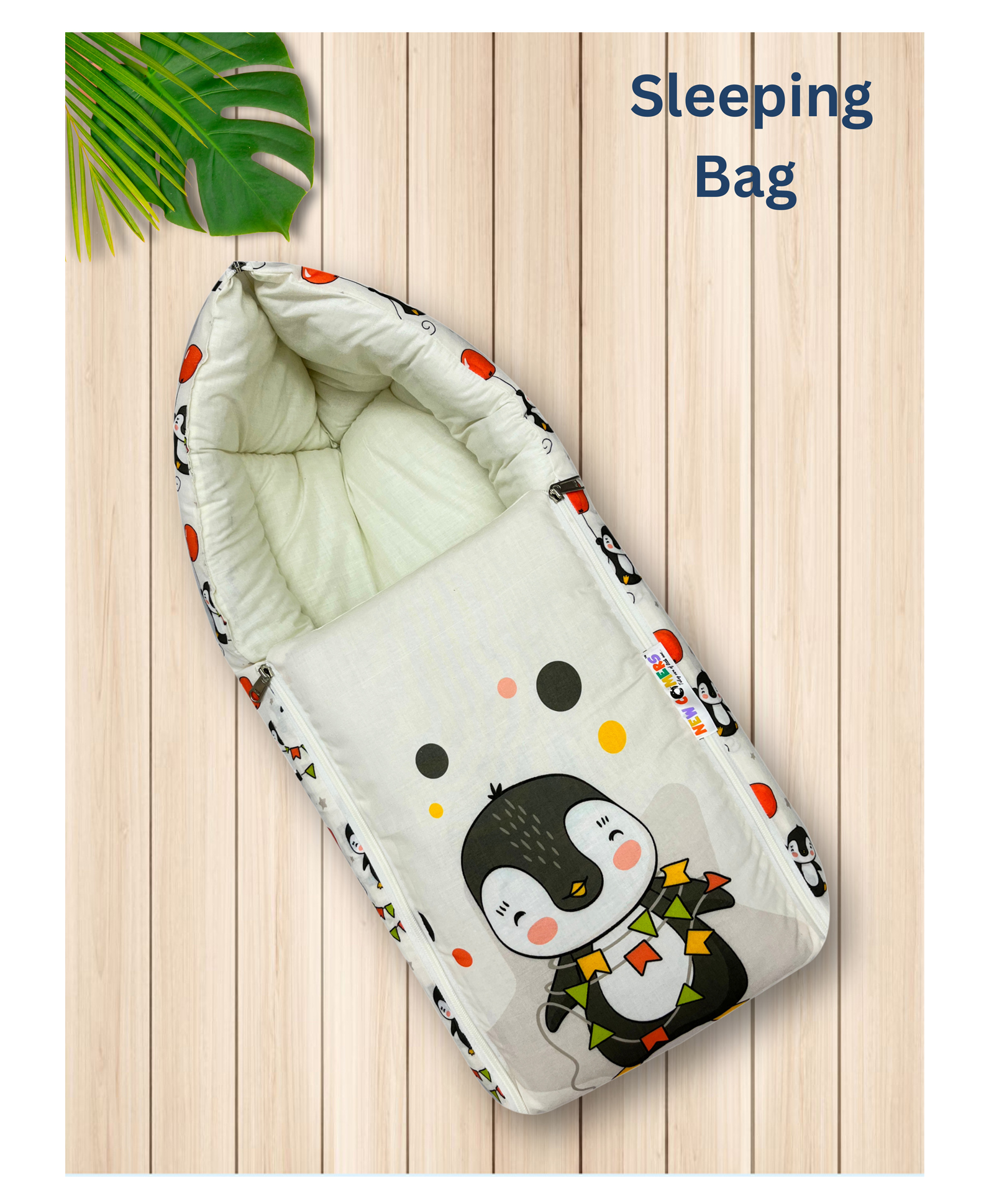 new comers NEW COMER 3 in 1 Baby Bed Sleeping Bag & Carry Nest Infant Portable Bassinet for Baby Carrying-white-picture-25