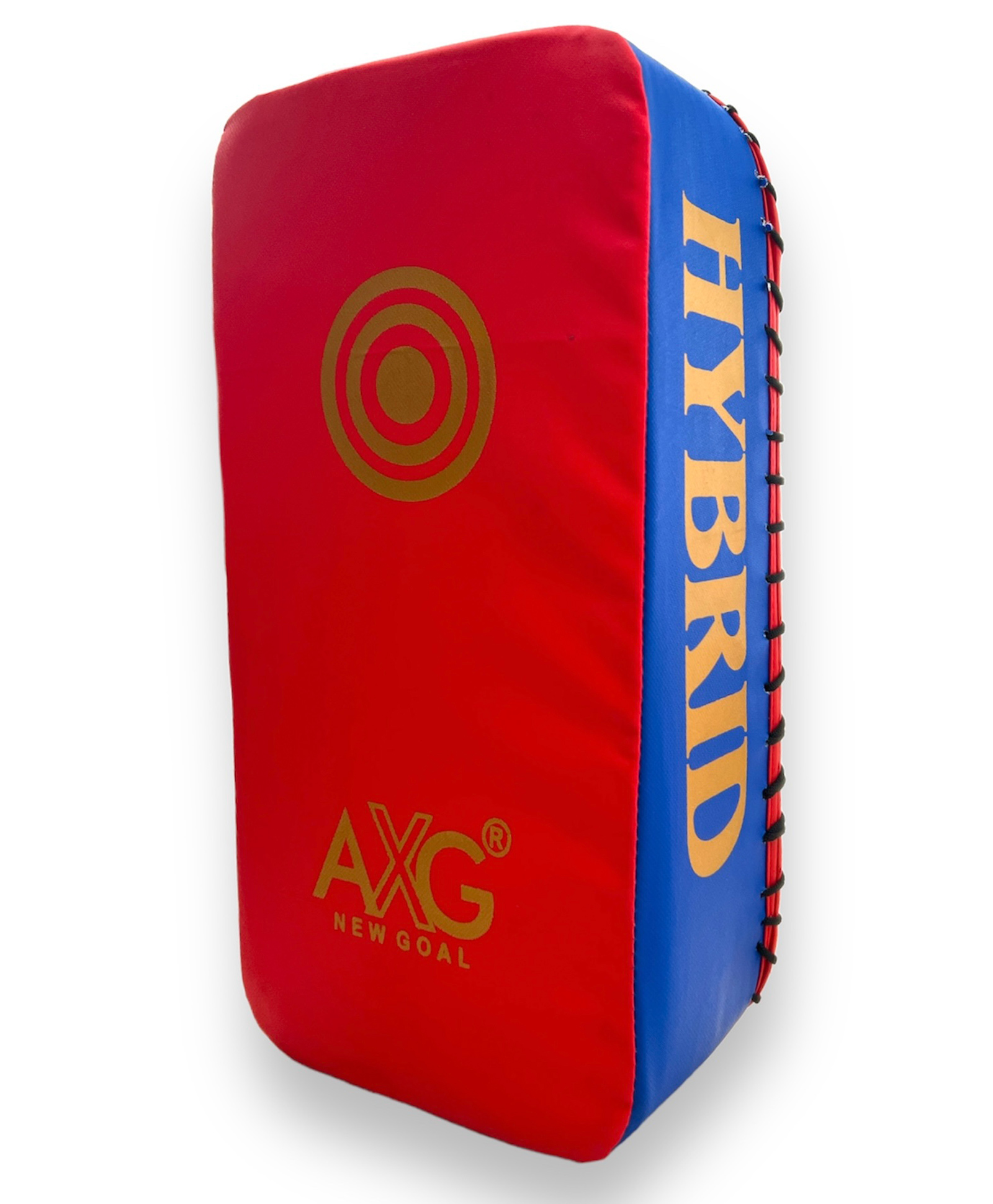 AXG New Goal Premium Kicking Shield with 4inch Thick Padding Thai Pad (Multicolor)-image-2