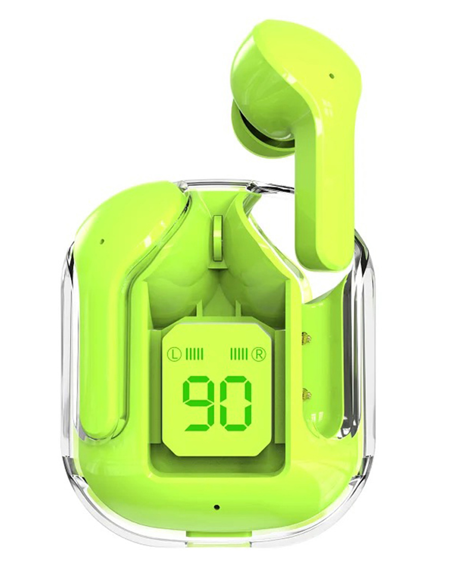 iCruze Maxpods LED Digital Display TWS Earbuds with Voice Assistance, Dual Mic & Bluetooth Version V5.3- Green-image-46