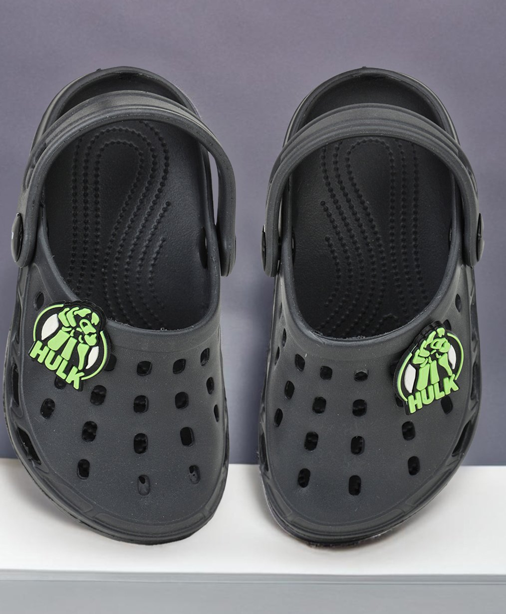 Toothless Marvel  Featuring Hulk   Embellished Slingback Clogs - Grey-image-48