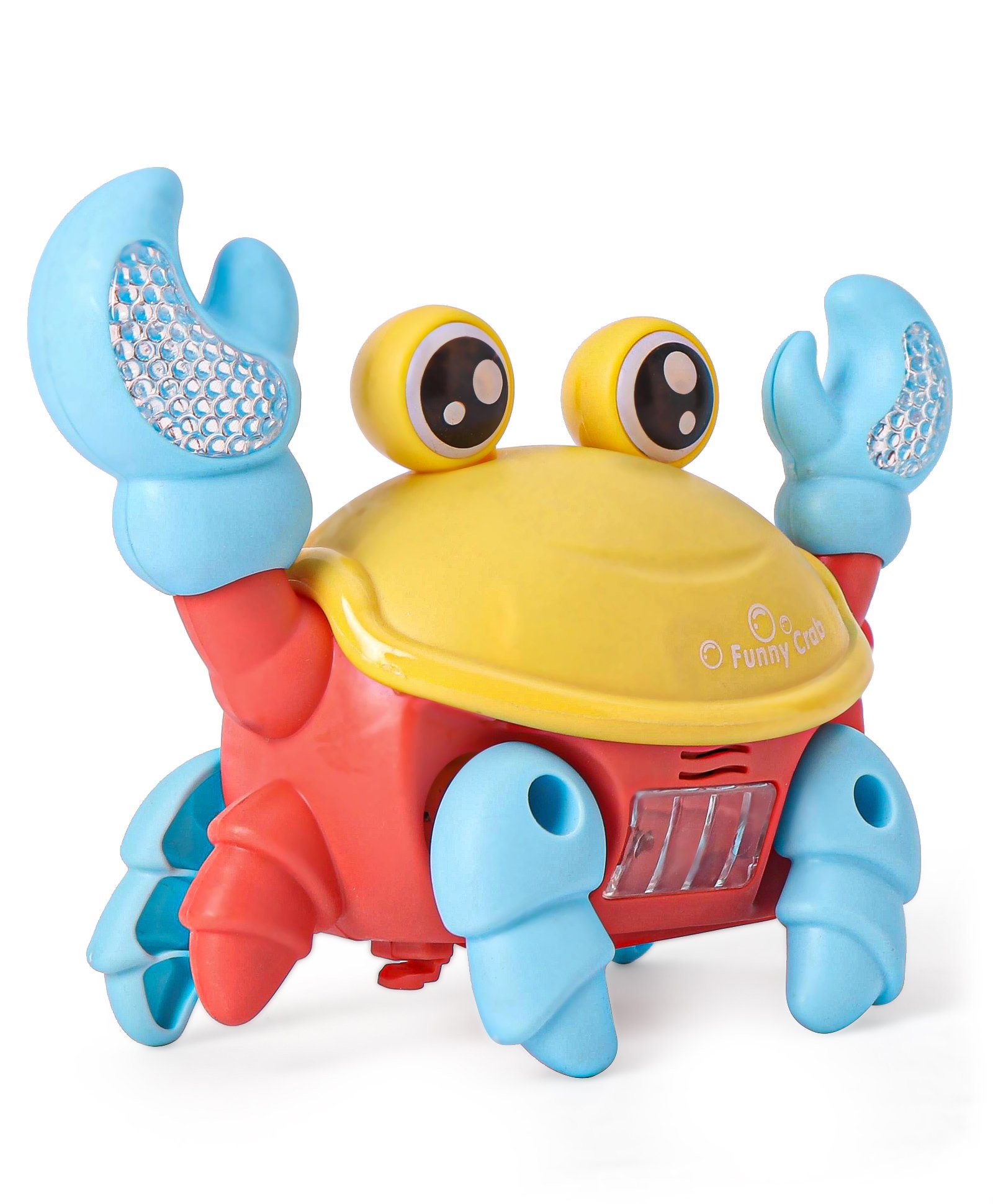 KiddyBuddy Musical Walking Crab Toy for Kids - Multicolour-image-12