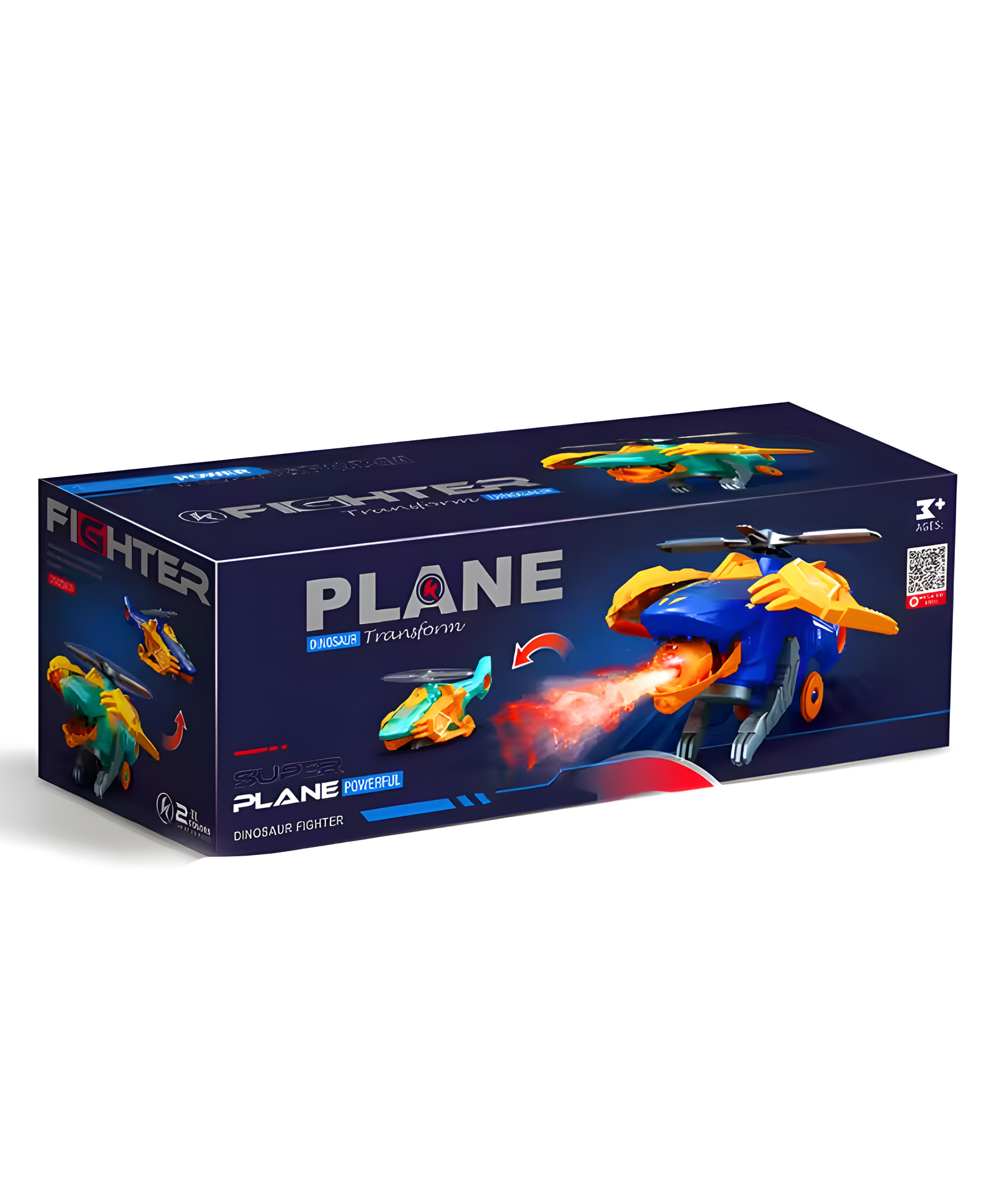 Negocio Battery Operated Deformable Pterosaur Model Bo Plane Toys for Children - Pack of 1 - Color May Vary-picture-17