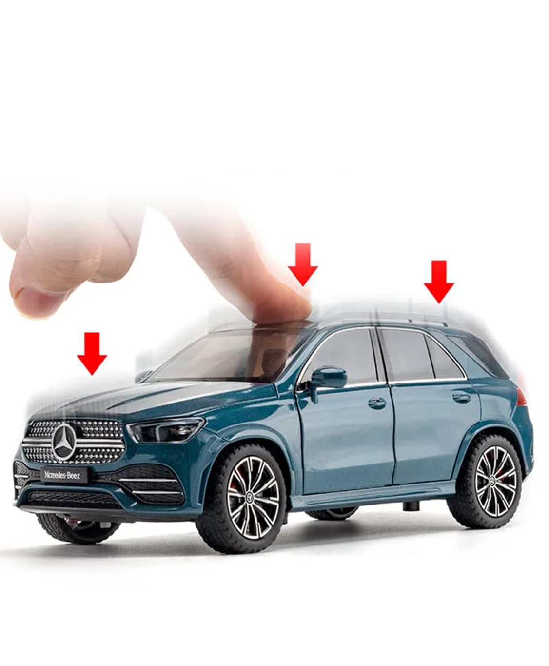 Sanjary 1:24  Scale Diecast Car with Sound and Light toy  for Kids -Color & Design May Vary-picture-9