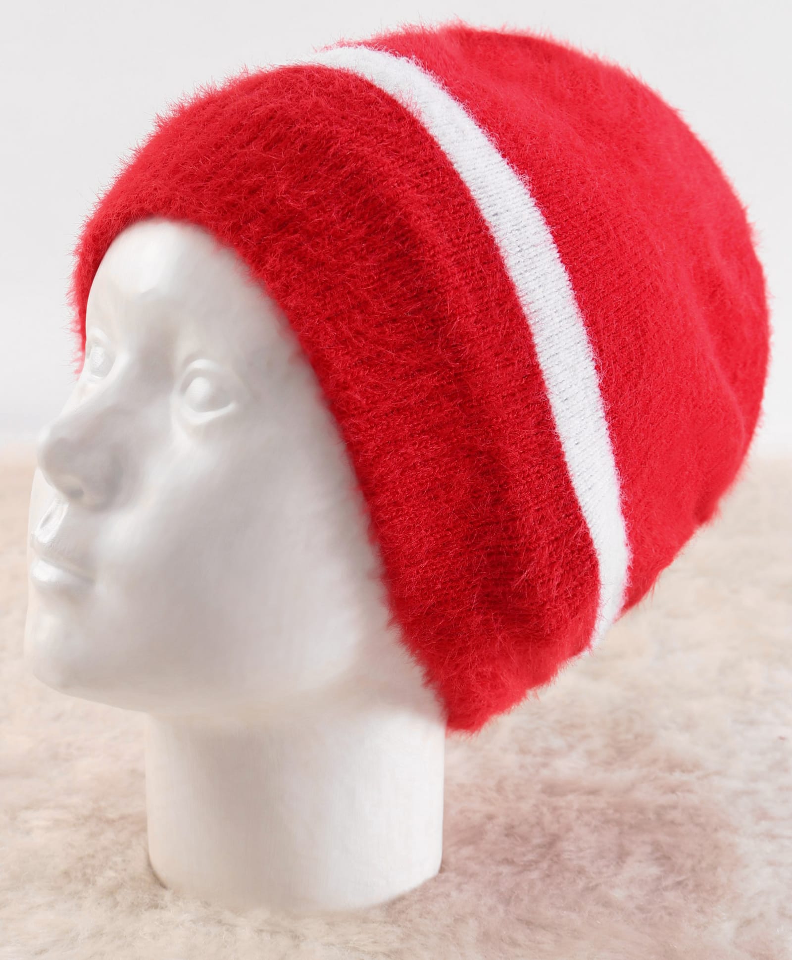Pine Kids Knit Soild Winter Caps - Red-picture-40