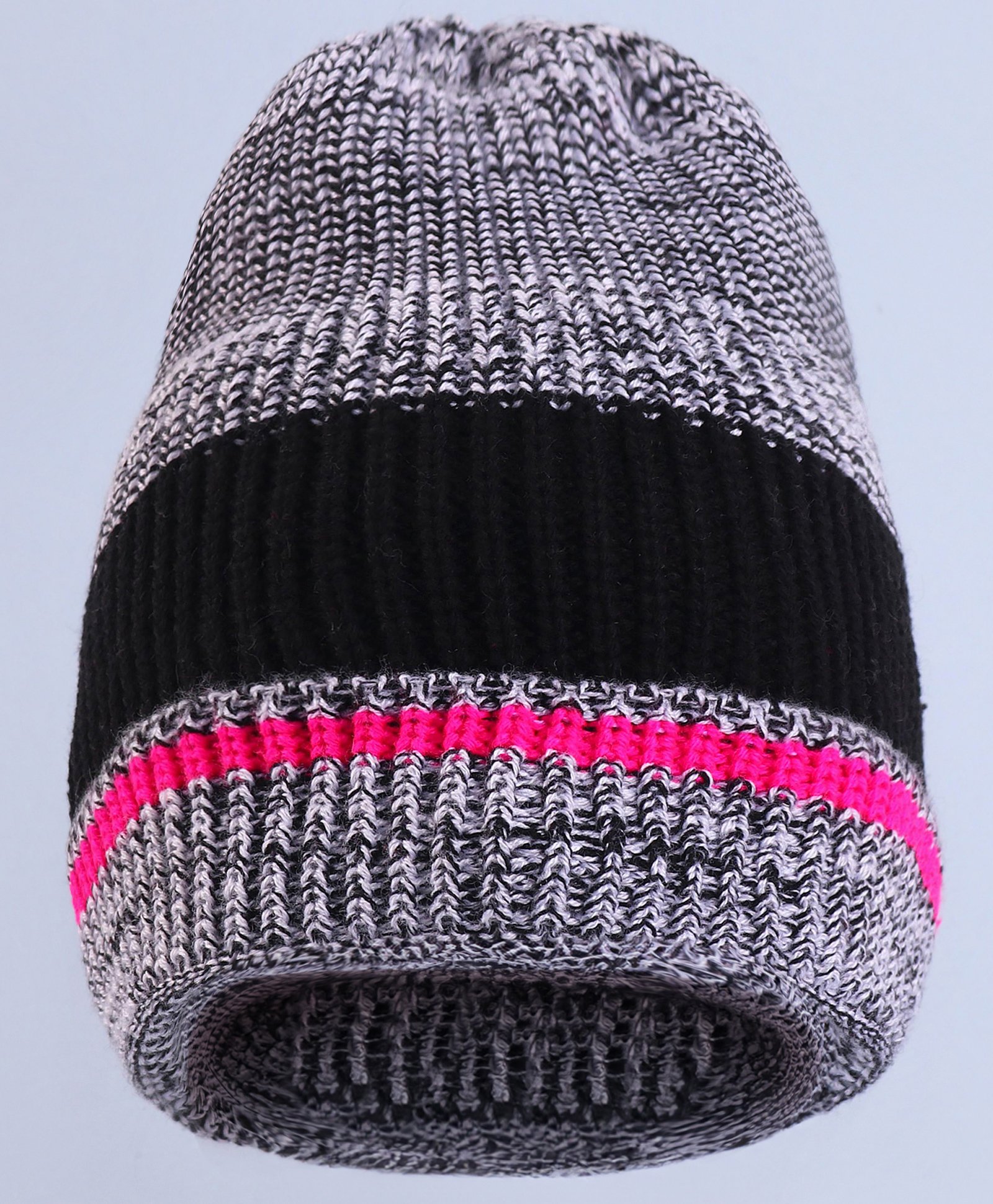 Pine Kids Winter Cap with Cable Knit Design - Grey-picture-14