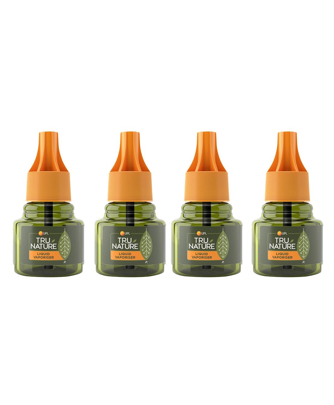 TruNature Ayurvedic Mosquito Repellent Refill (Pack of 4 Refills (45ml))