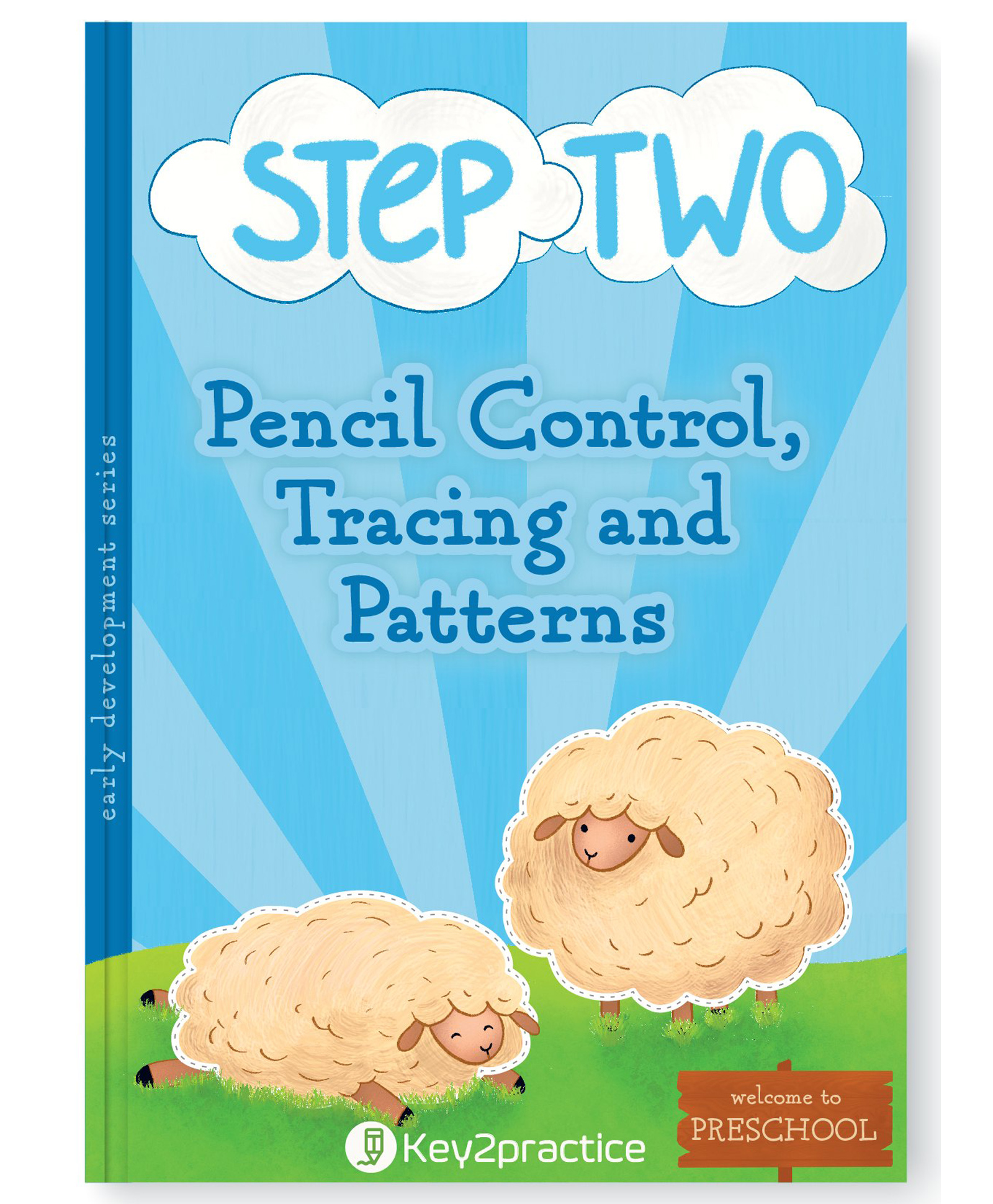 Key2Practice Pre-School Step Two Early Development Series : 48 Worksheets, Pencil Control, Tracing and Patterns-image-9