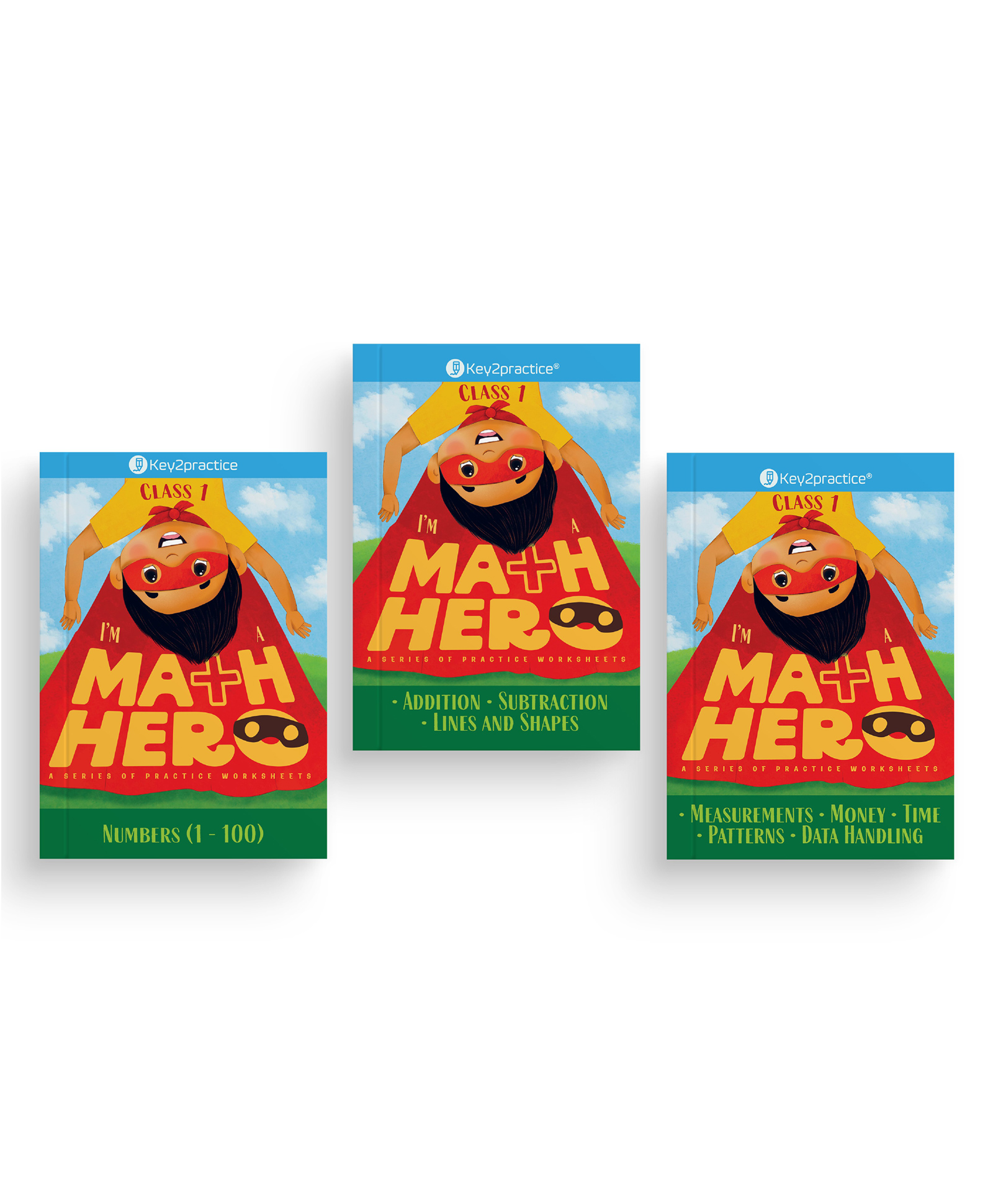 Key2Practice Maths Hero Workbook For Class 1 - Pack of 3 : 226 Activity Based Worksheets ,Combo of (Numbers 1-100, Addition, Subtraction, Lines & Shapes, Measurements, Money, Time, Patterns, Data Handling) - English-image-15