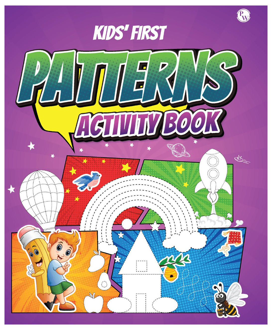 Kids' First Patterns Activity Book l Practice Patterns with Fun Activities for Kids 3 to 4 Years-image-1