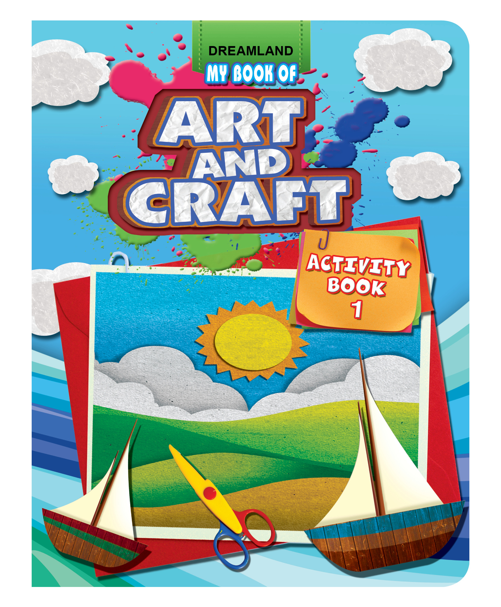 Art & Craft Drawing Colouring and Craft ActivityBook 1 - English-image-36