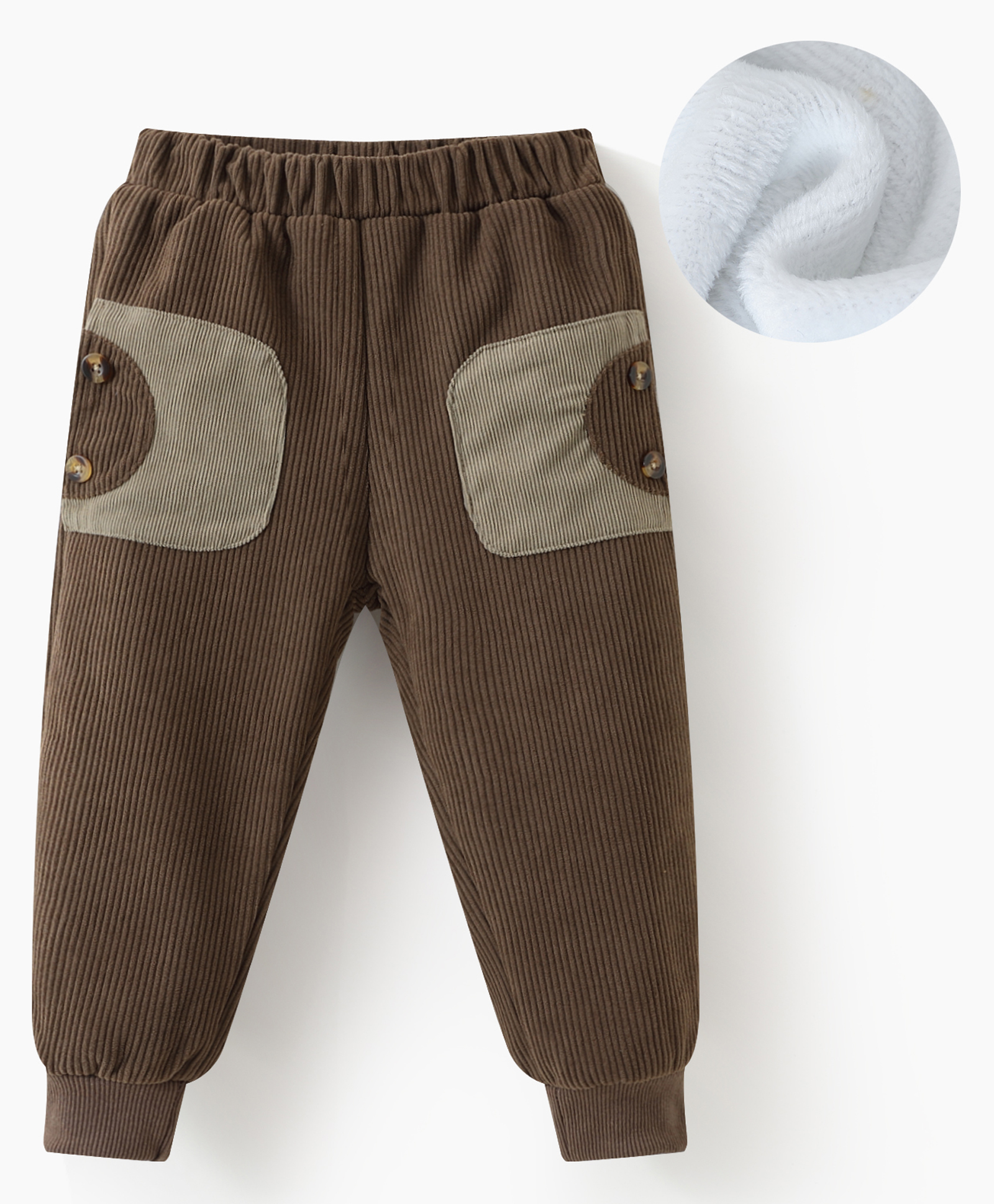 Kookie Kids Full Length Lounge Pant - Brown-image-26