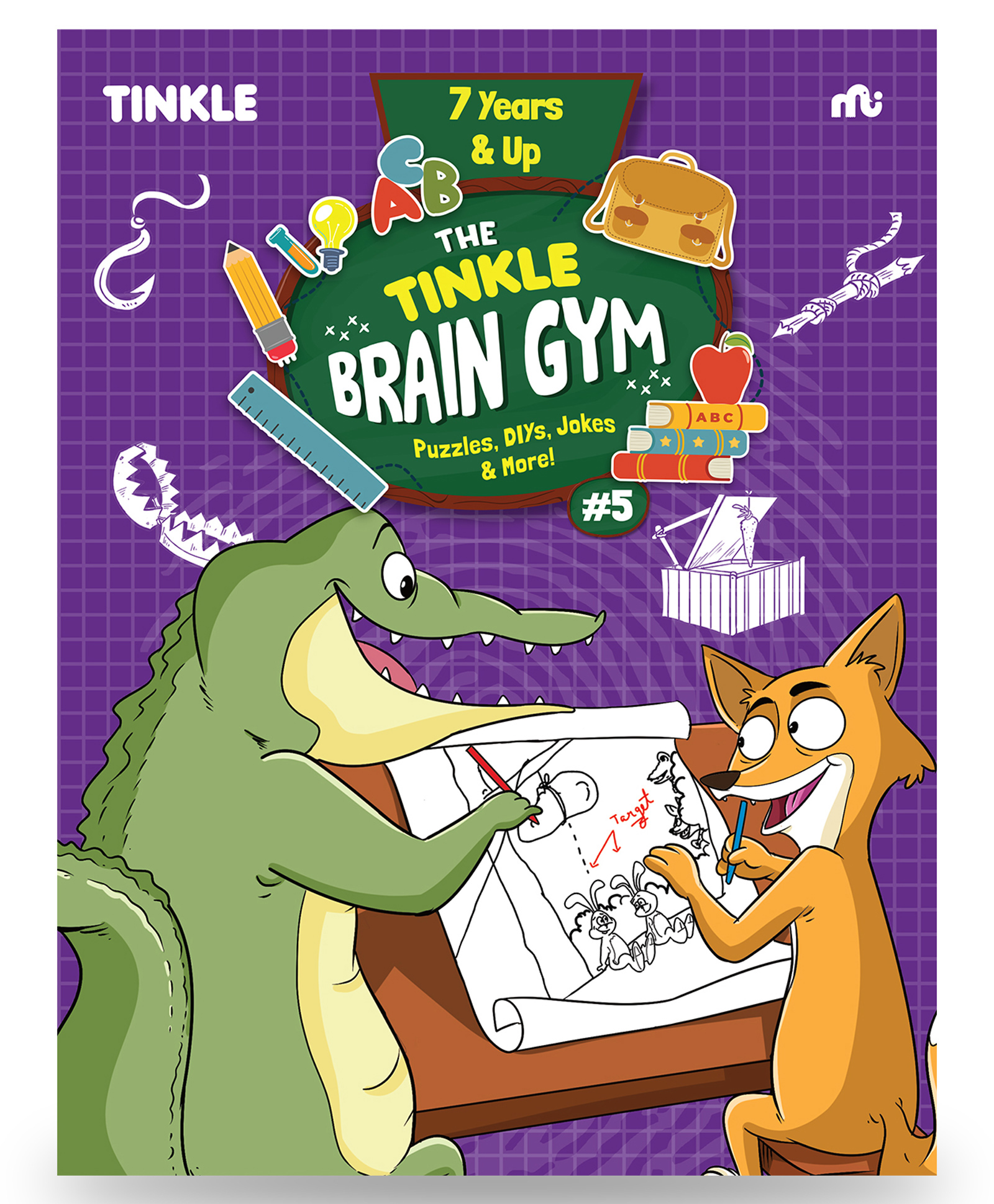 The Tinkle Brain Gym 5 : Puzzles, DIYs, Jokes & More!-image-43
