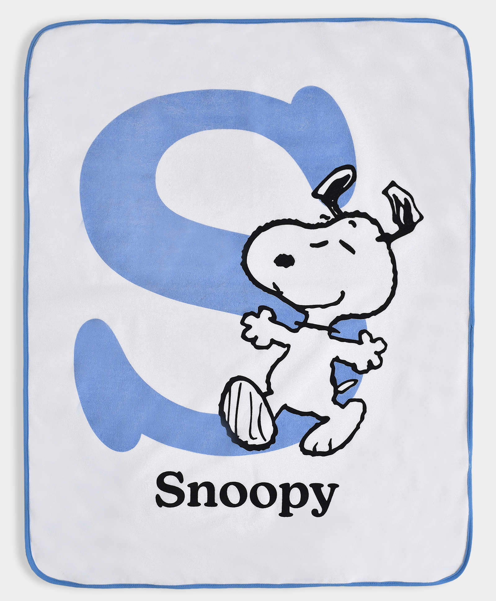 Mi Arcus Peanuts Snoopy Printed Mattress Protector White