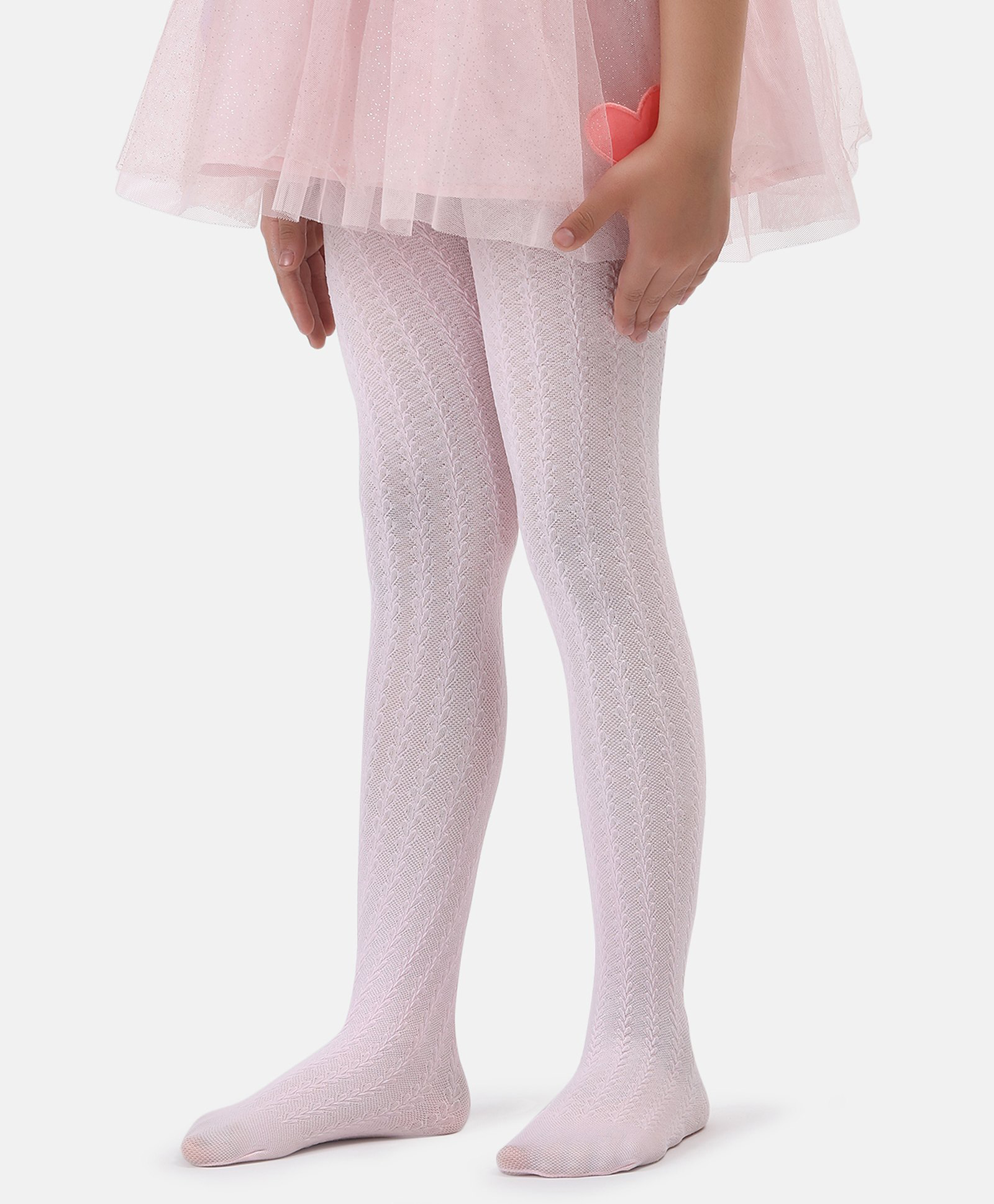 NEXT2SKIN Nylon Self Designed  Stockings - Baby Pink-picture-15