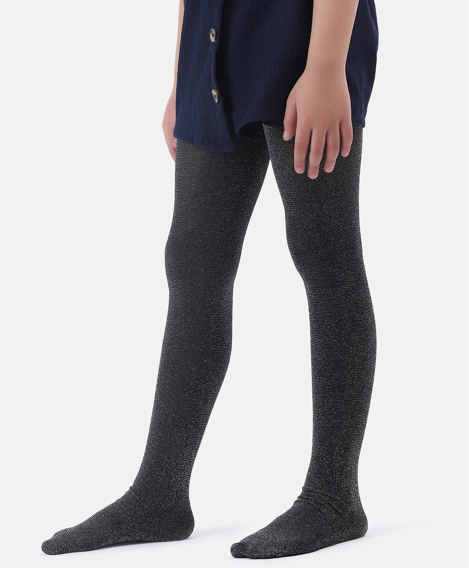 NEXT2SKIN Nylon Solid Stockings - Black-picture-15